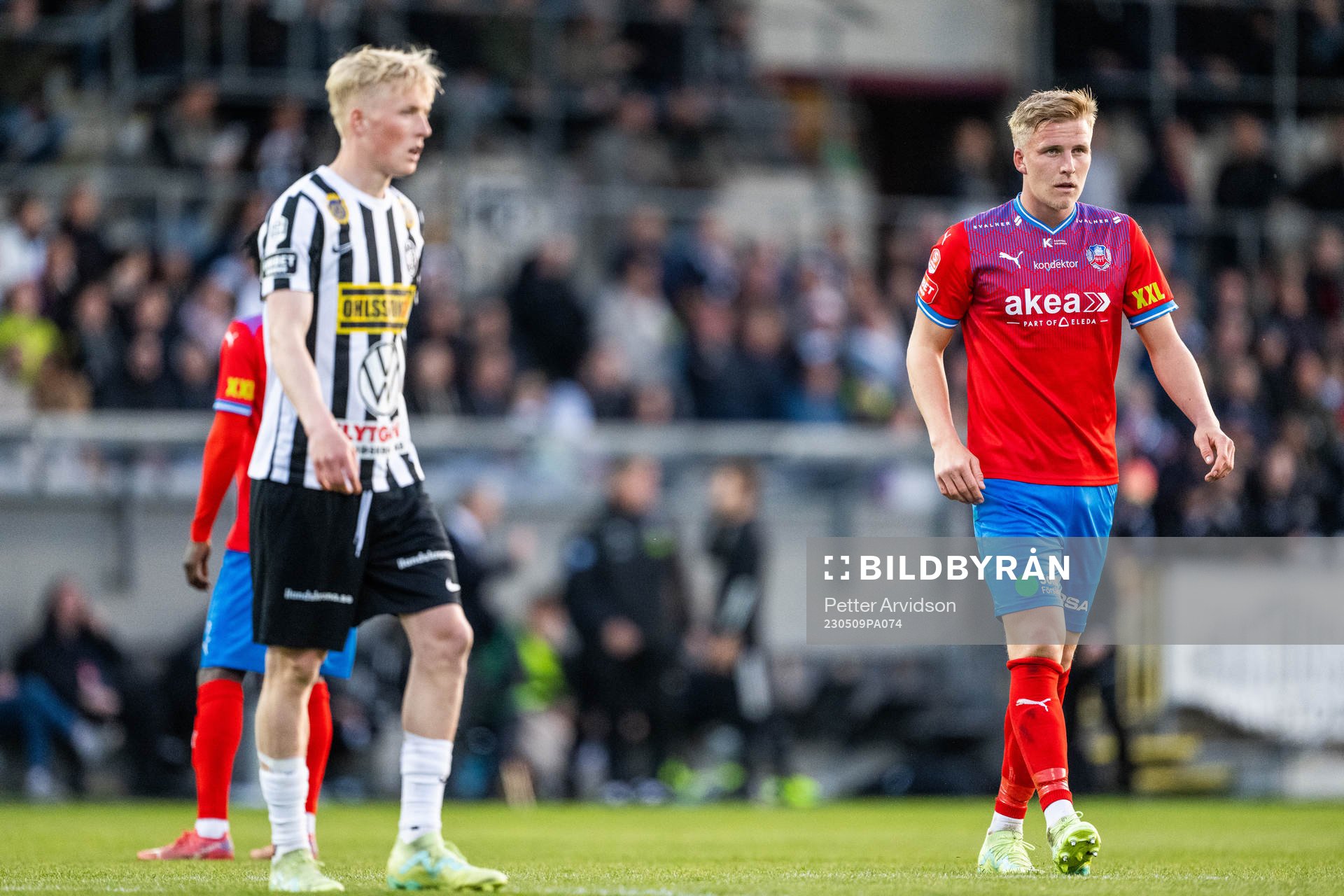 Landskronas Melker Widell och Helsingborgs Casper Widell