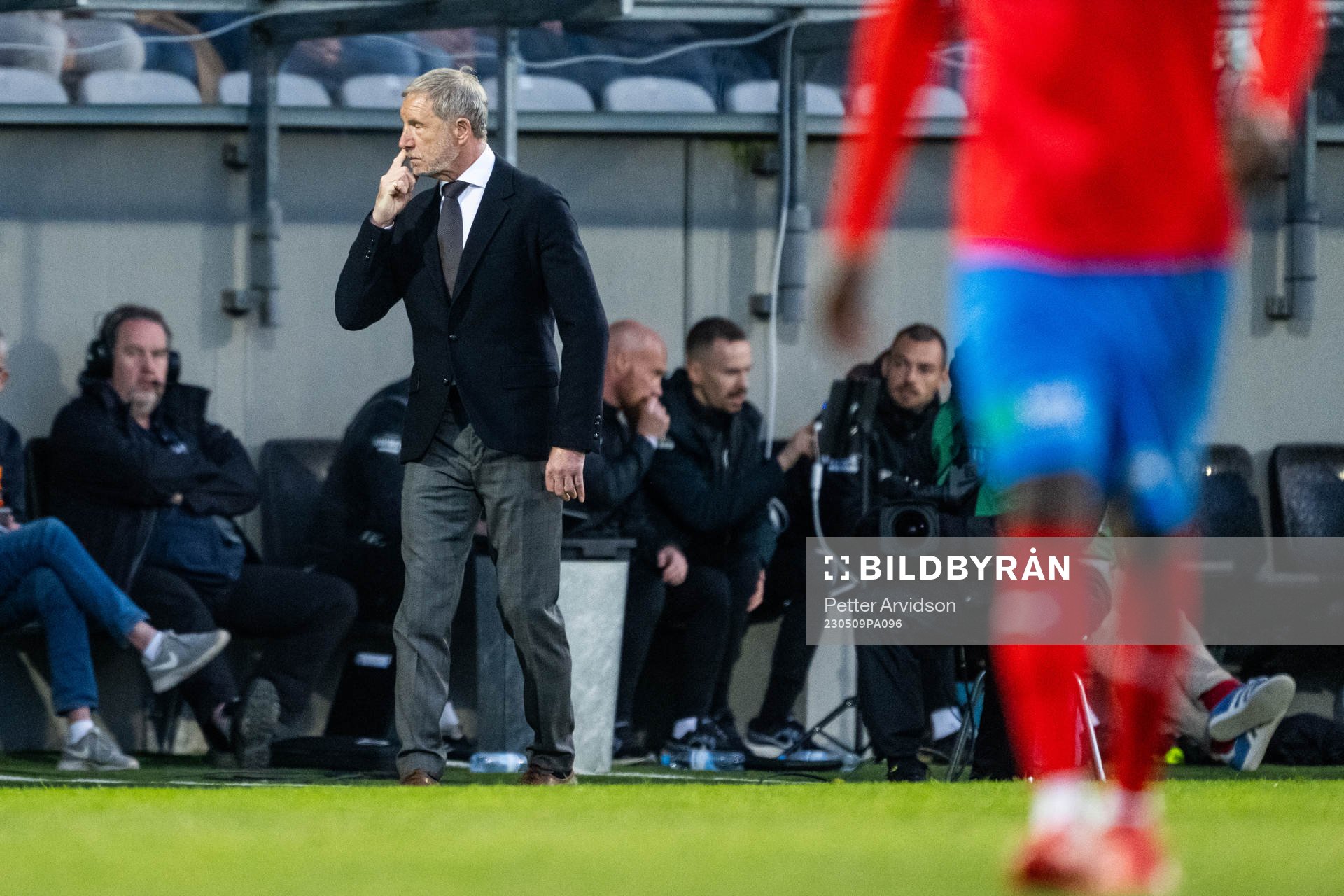 Helsingborgs tränare Stuart Baxter deppar