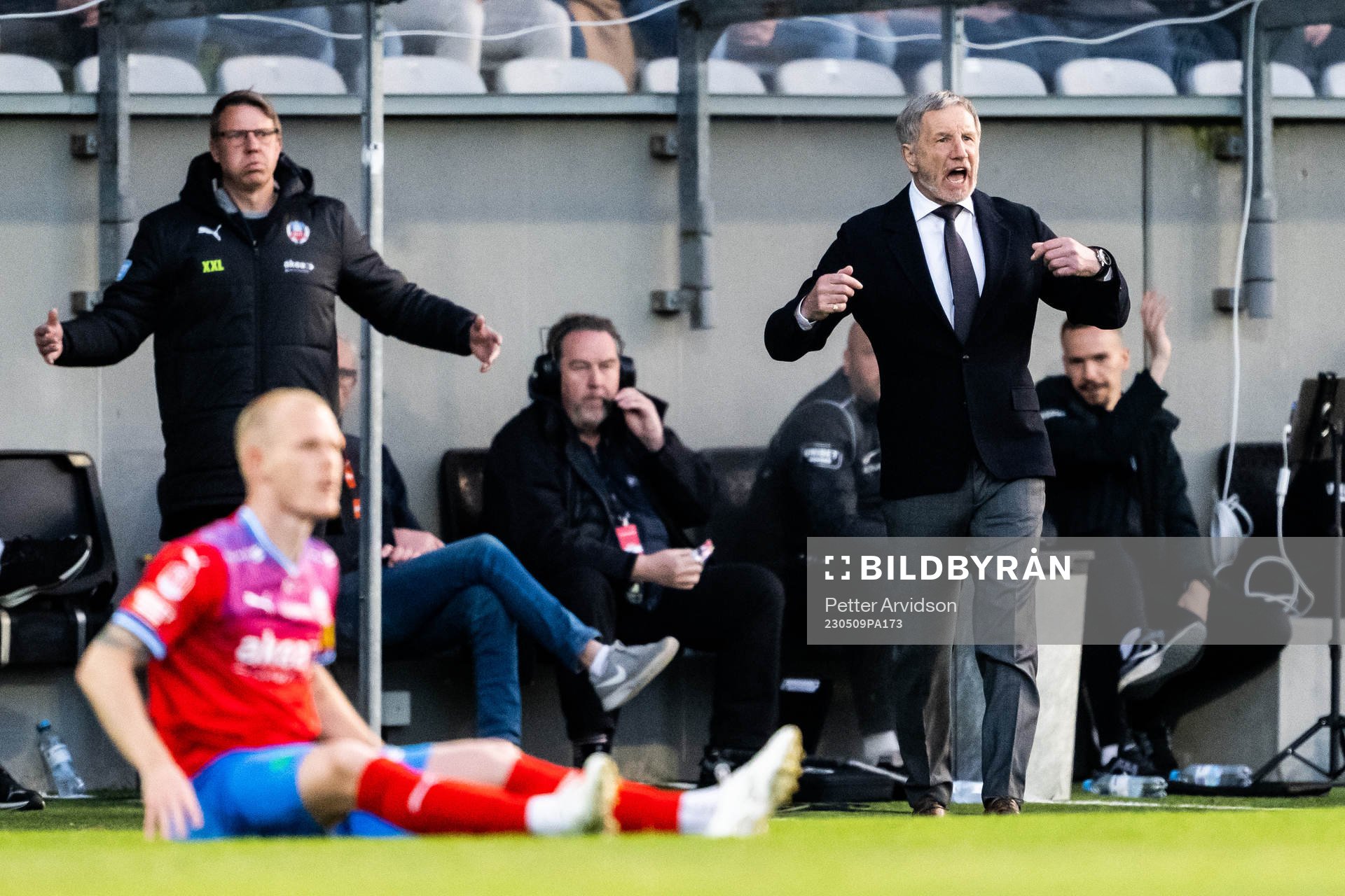 Helsingborgs tränare Stuart Baxter