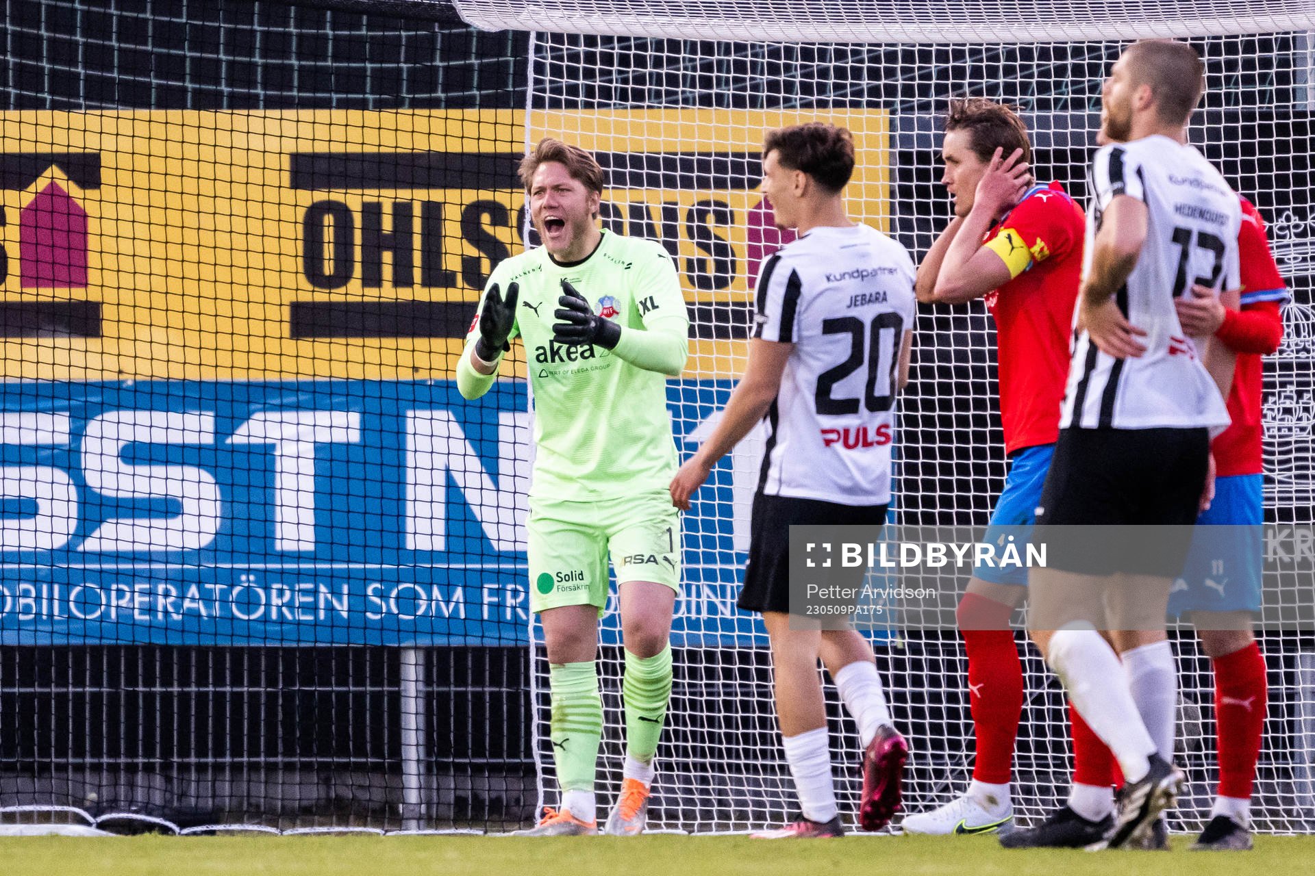 Helsingborgs målvakt Kalle Joelsson
