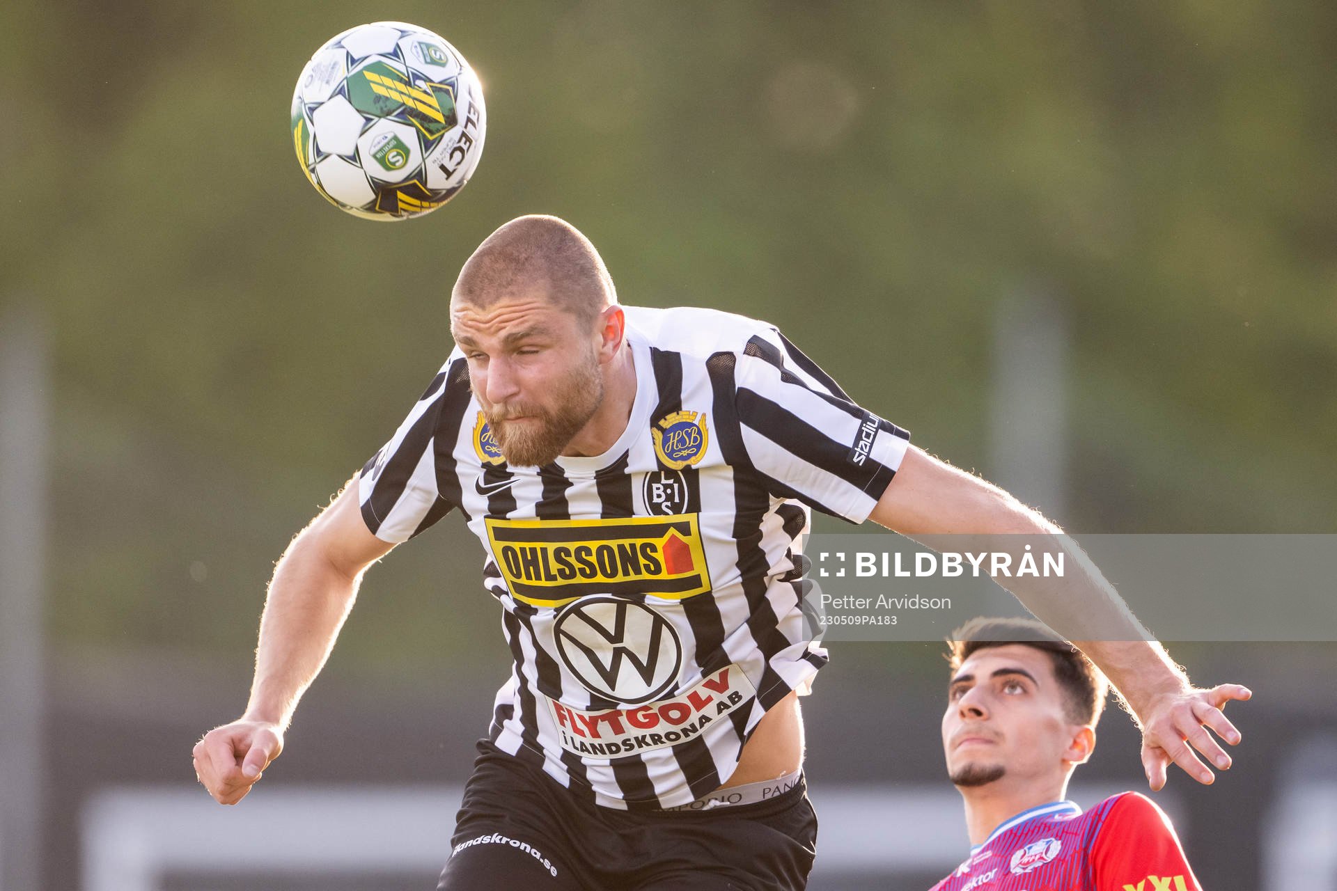 Landskronas Erik Hedenquist och Helsingborgs Amar Muhsin