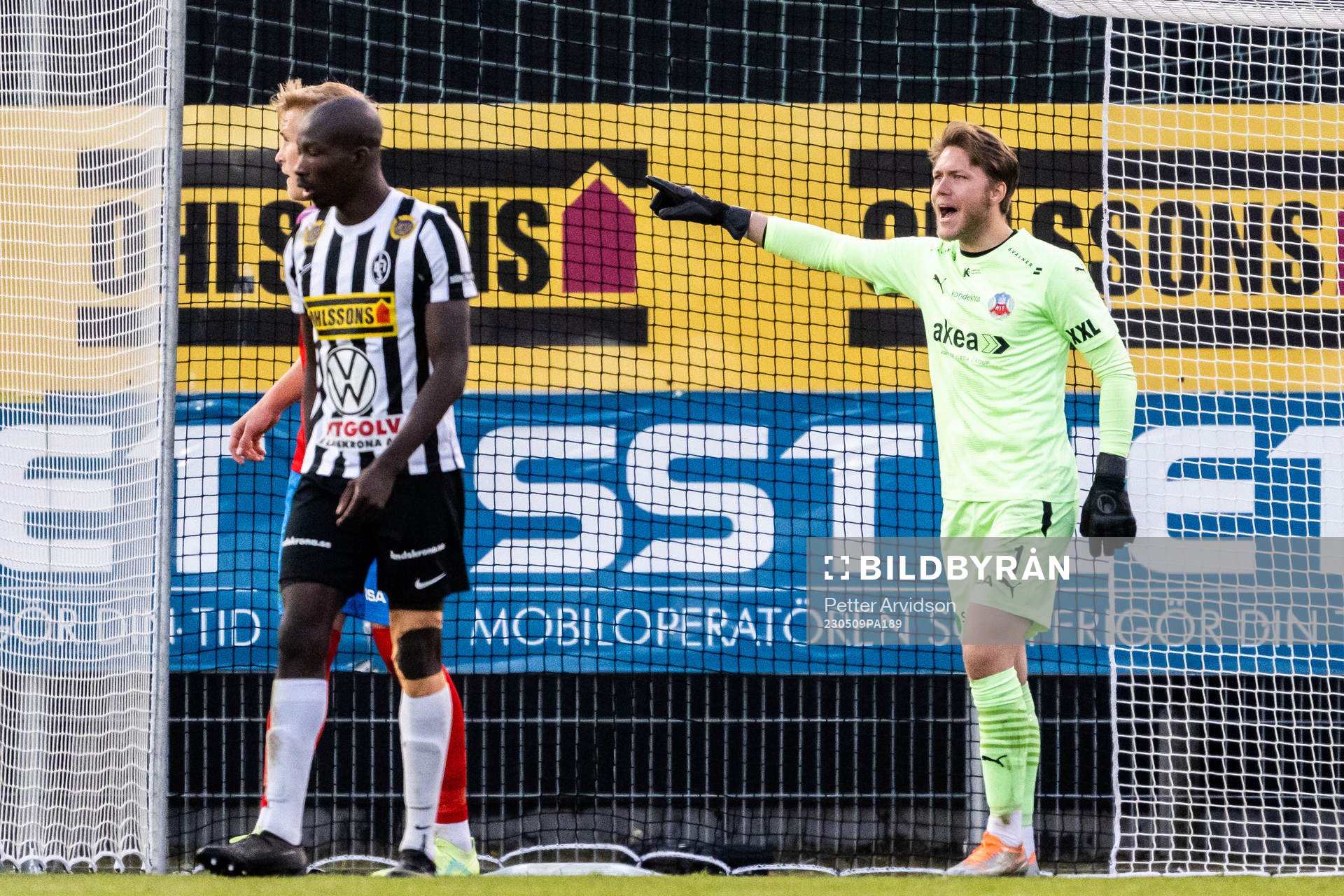 Helsingborgs målvakt Kalle Joelsson