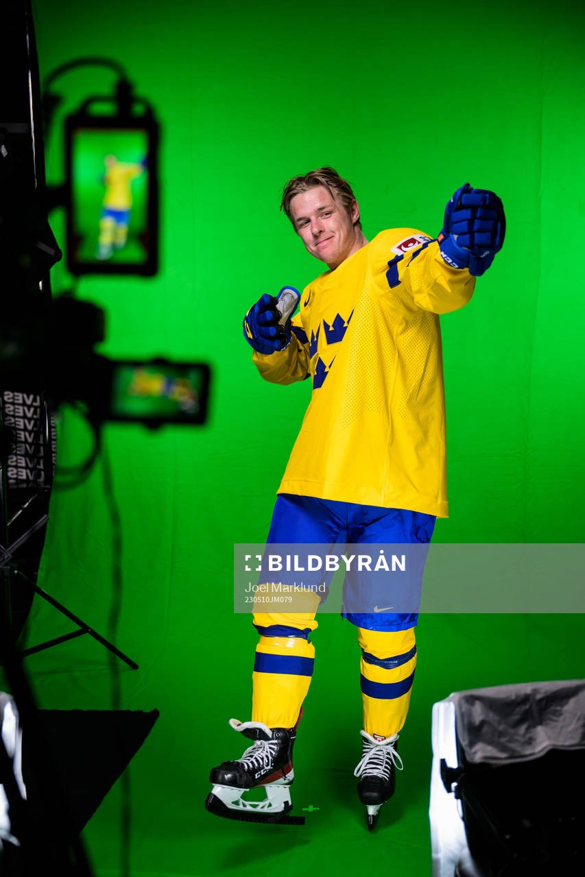 Jonatan Berggren of Sweden celebrates