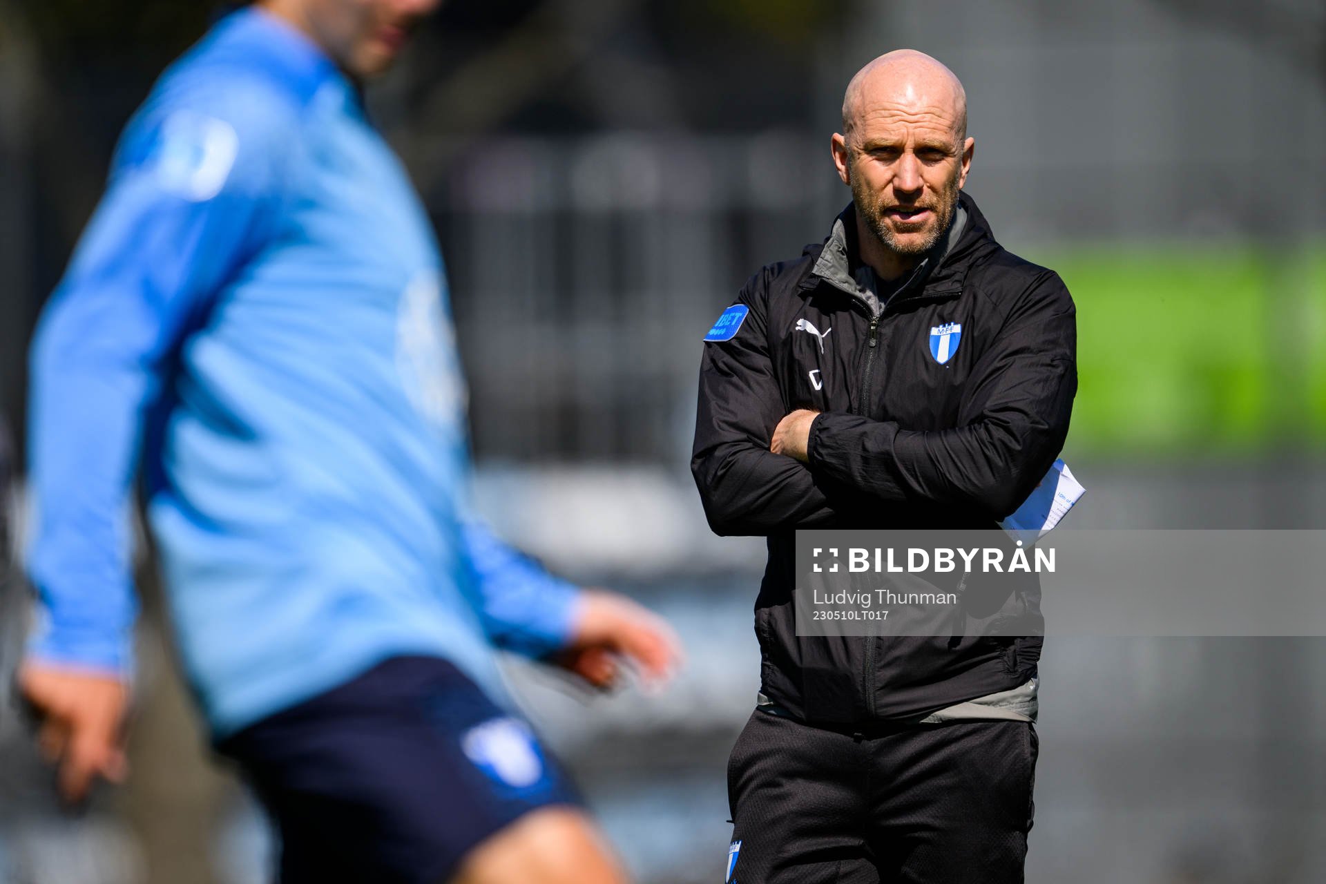 Tränare Henrik Rydström