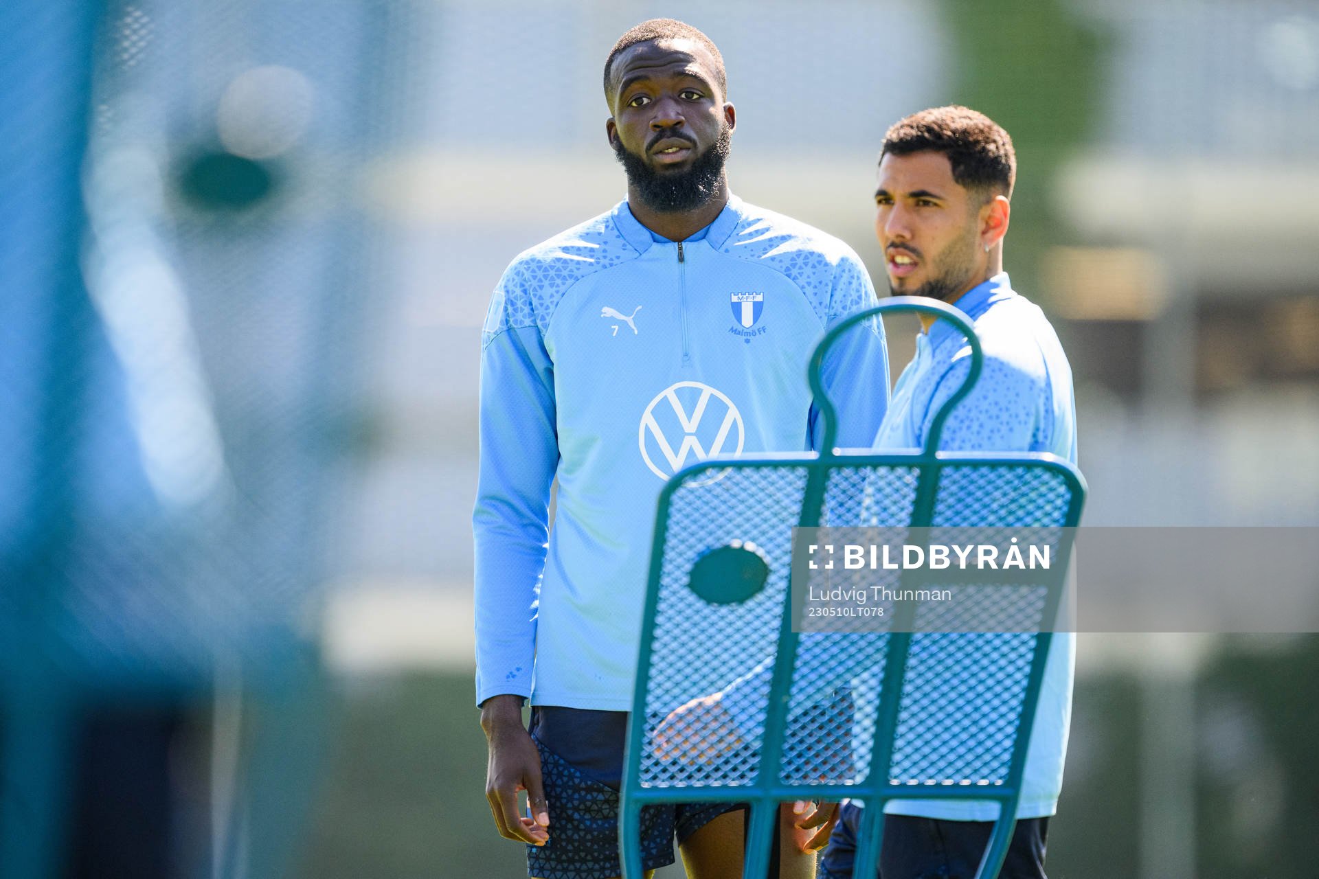 Mahame Siby och Sergio Pena