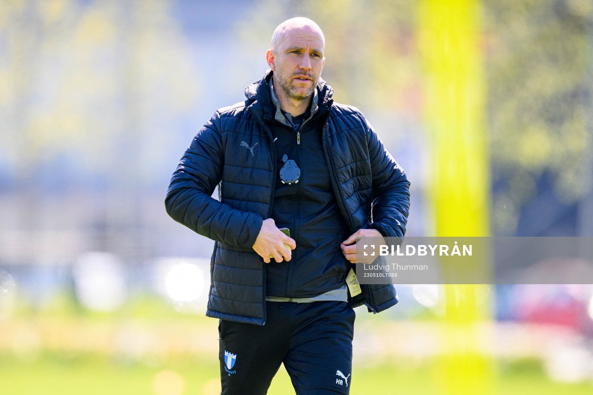 Tränare Henrik Rydström