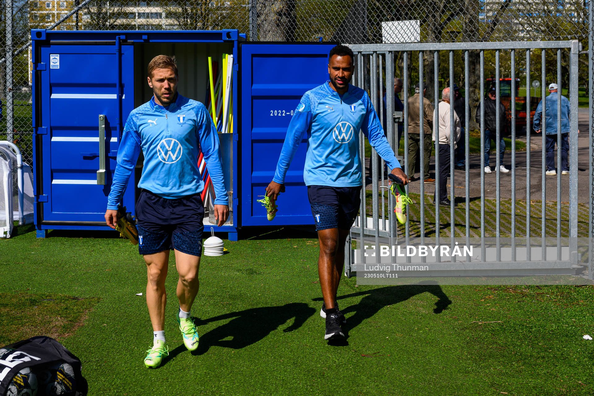 Anton Tinnerholm och Isaac Kiese Thelin