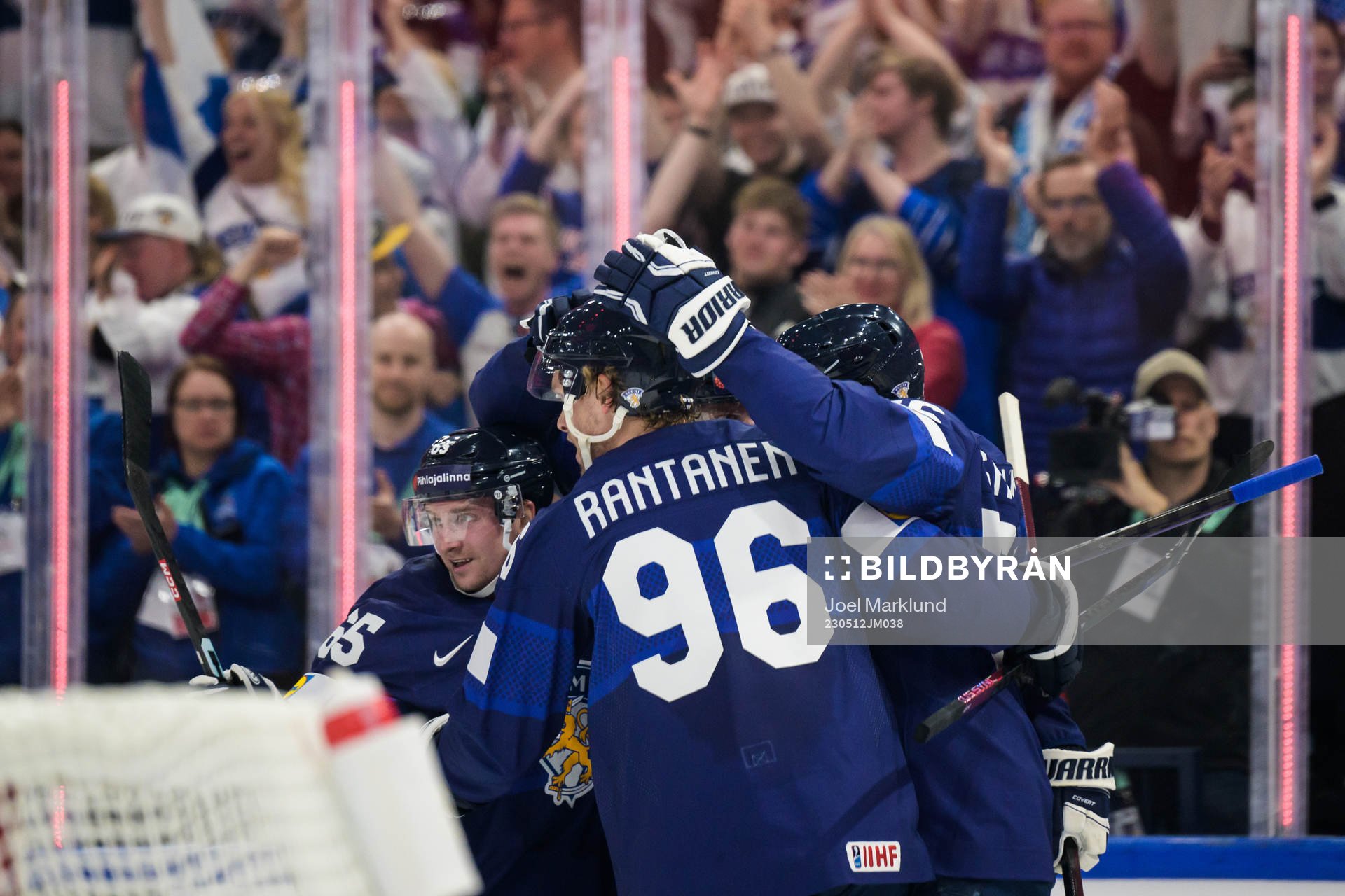 Sakari Manninen, Mikko Rantanen and Teemu Hartikainen of