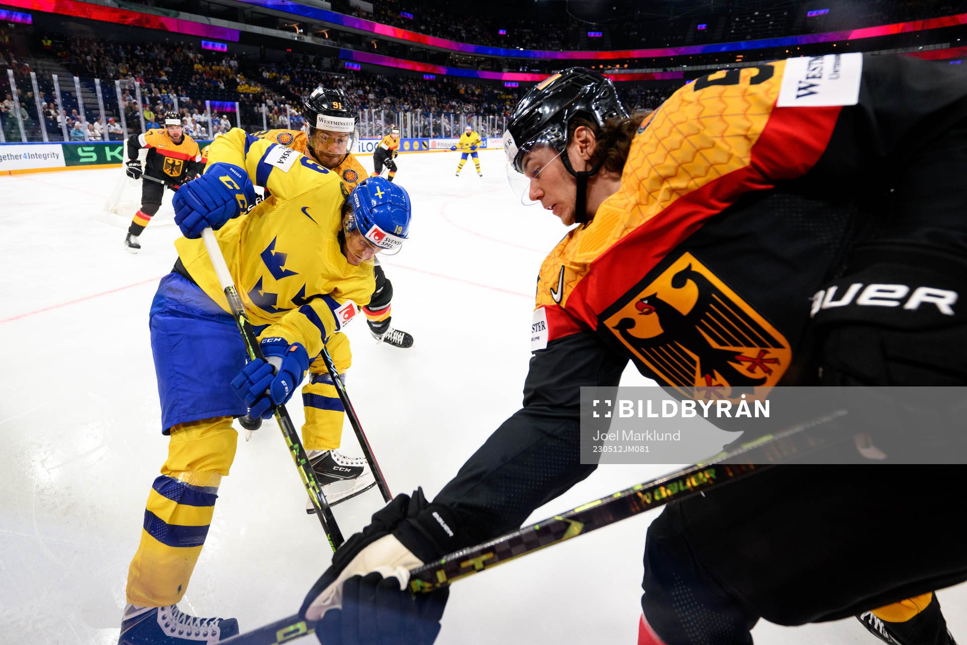 Moritz Müller and Moritz Seider of Germany against Marcus