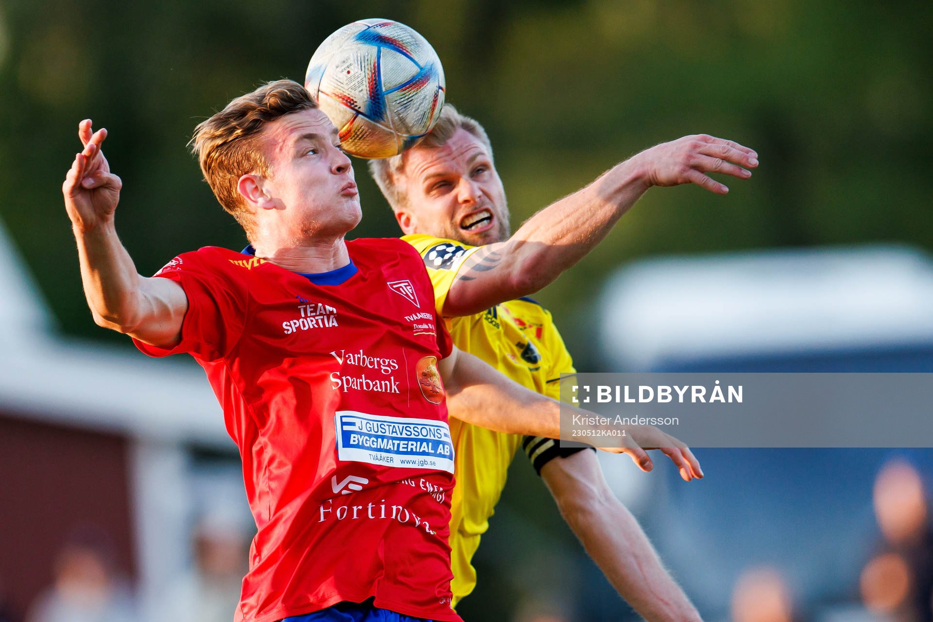 Tvååkers Alfons Nygaard och Ängelholms Robin Nilsson