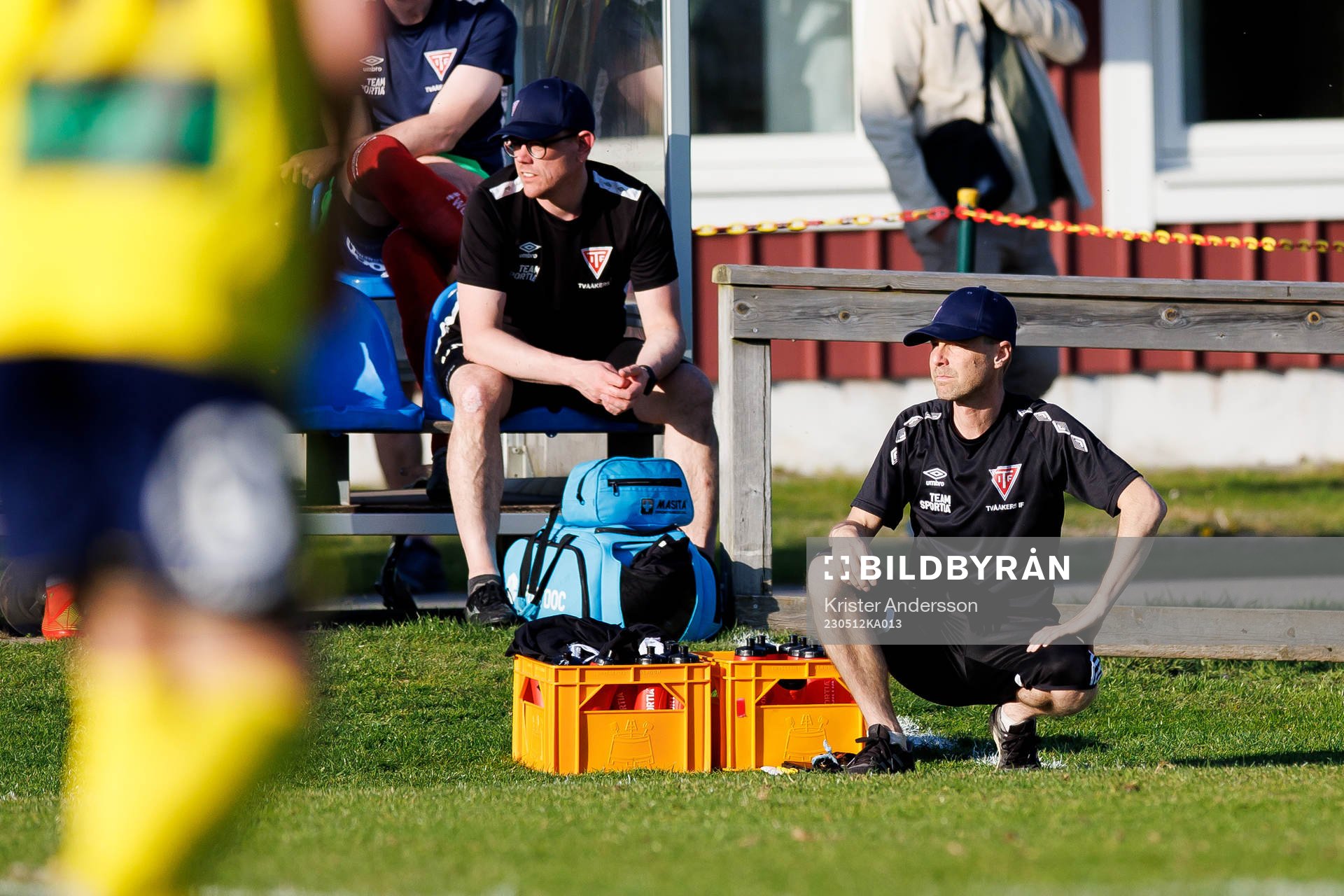 Tvååkers tränare Pierre Krantz