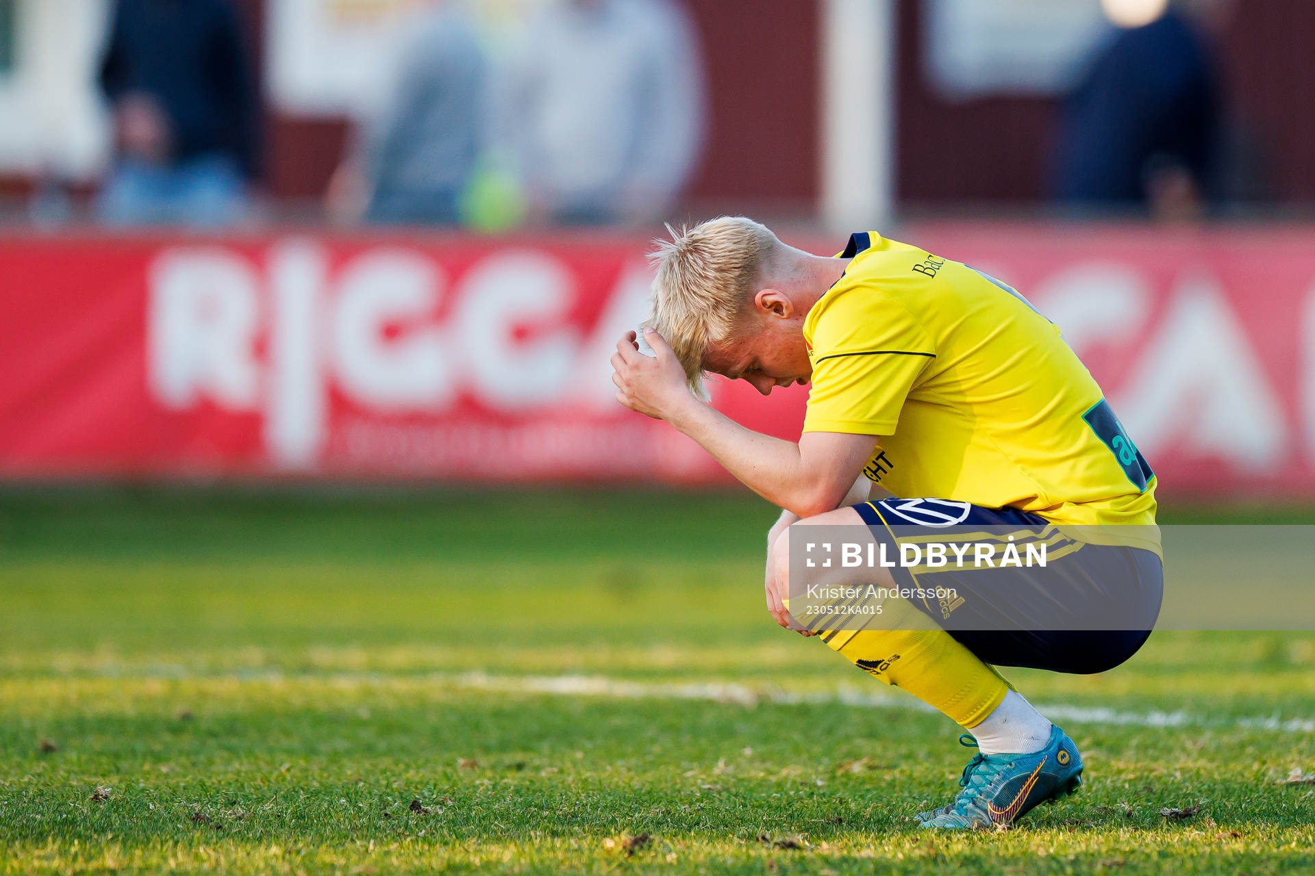 Ängelholms Alvin Holmgren deppar