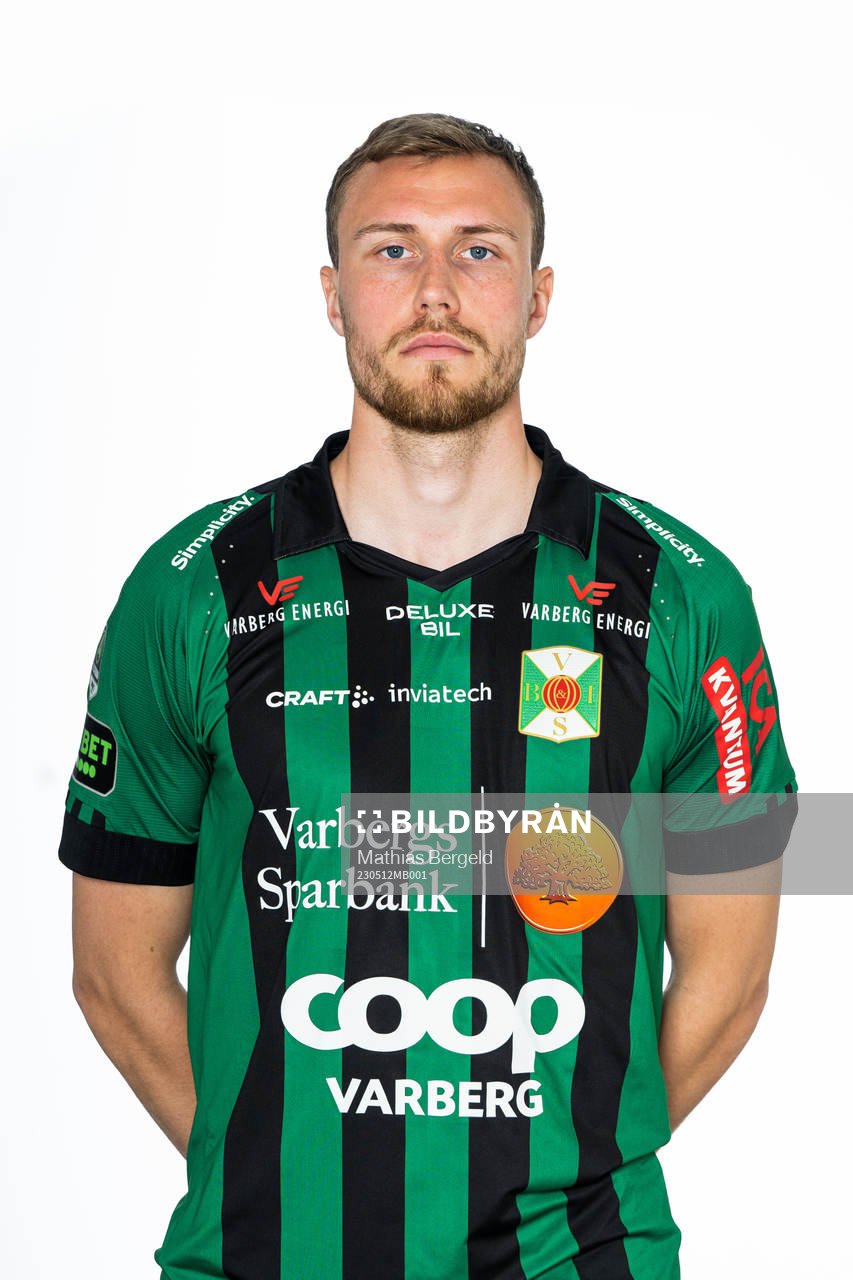 Varbergs Niklas Dahlström poserar för ett porträtt den 12 maj 2023 i Varberg. Editors note: Objekt har tagits bort i bakgrunden.