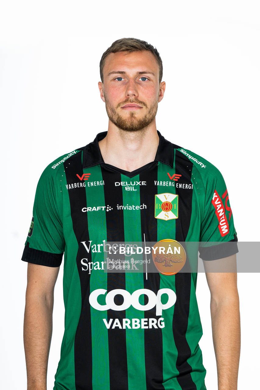 Varbergs Niklas Dahlström poserar för ett porträtt den 12 maj 2023 i Varberg. Editors note: Objekt har tagits bort i bakgrunden.