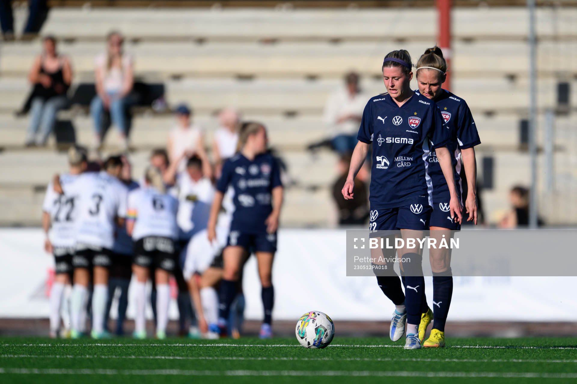 FC Rosengårds Olivia Schough deppar