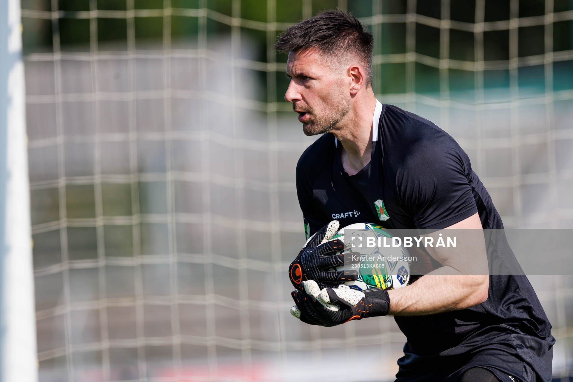 Varbergs målvakt Stojan Lukic