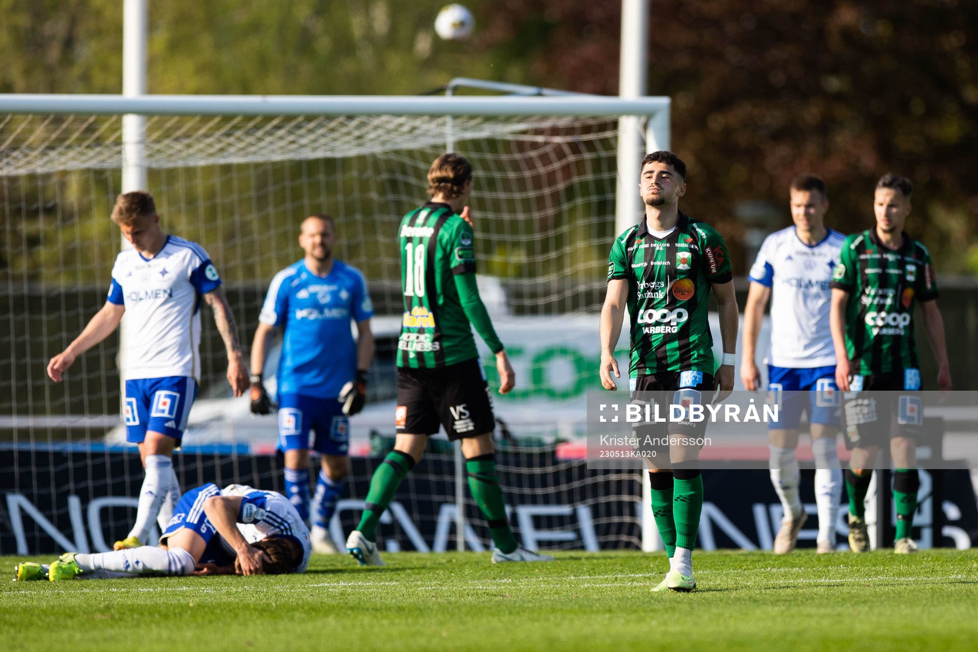 Varbergs Ismet Lushaku deppar