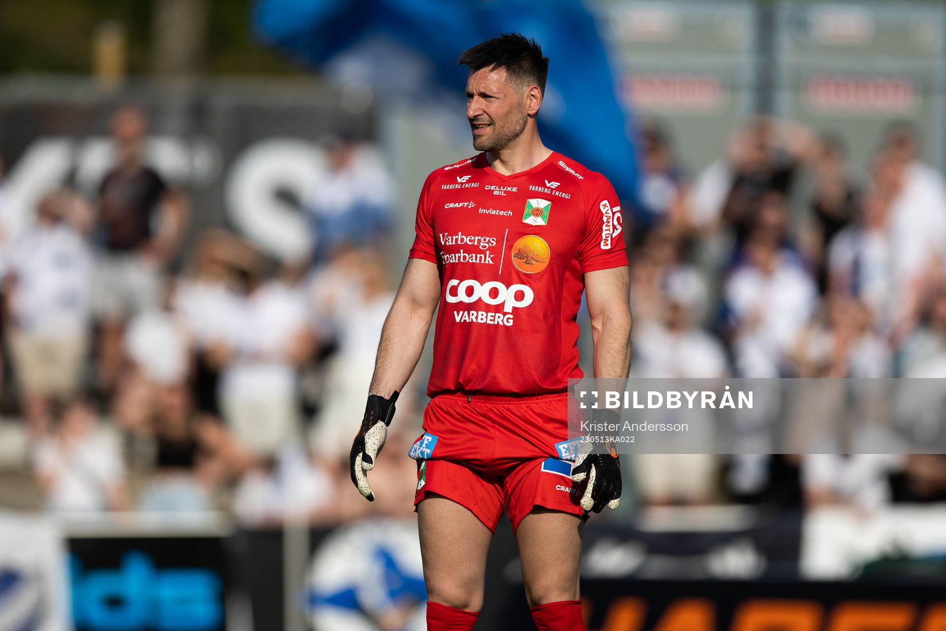 Varbergs målvakt Stojan Lukic