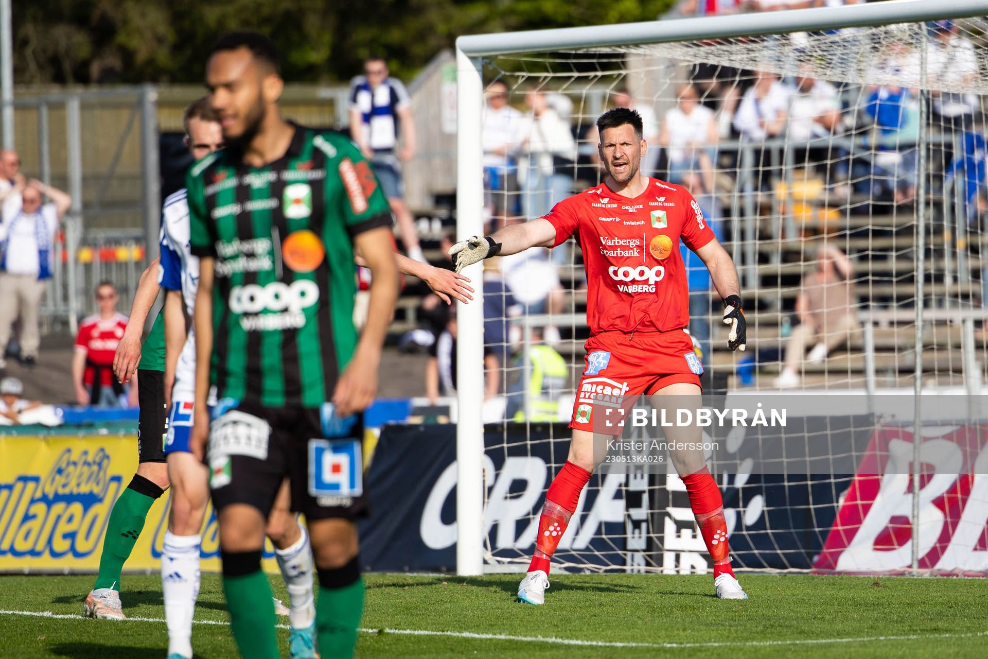 Varbergs målvakt Stojan Lukic