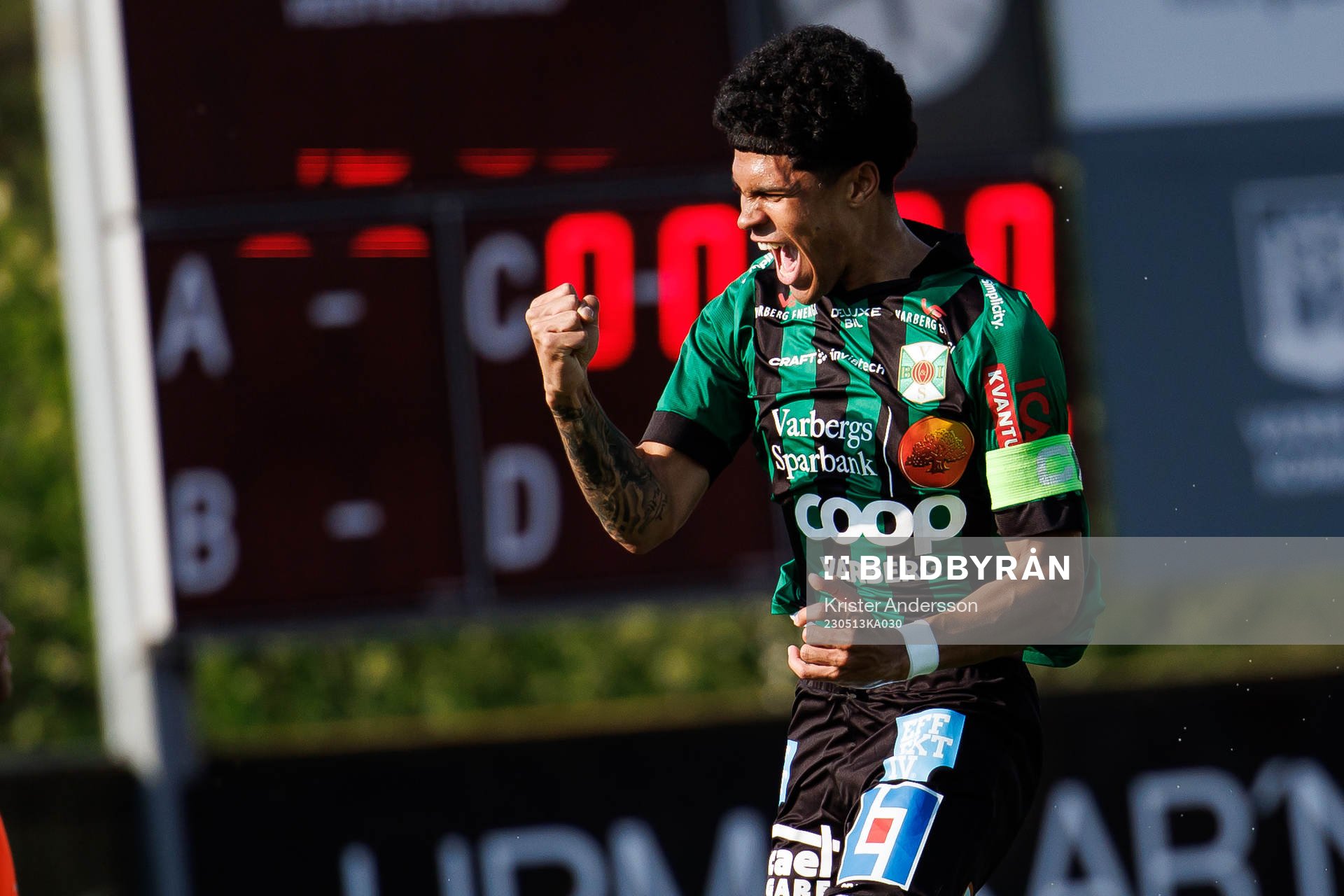 Varbergs Luke Le Roux jublar