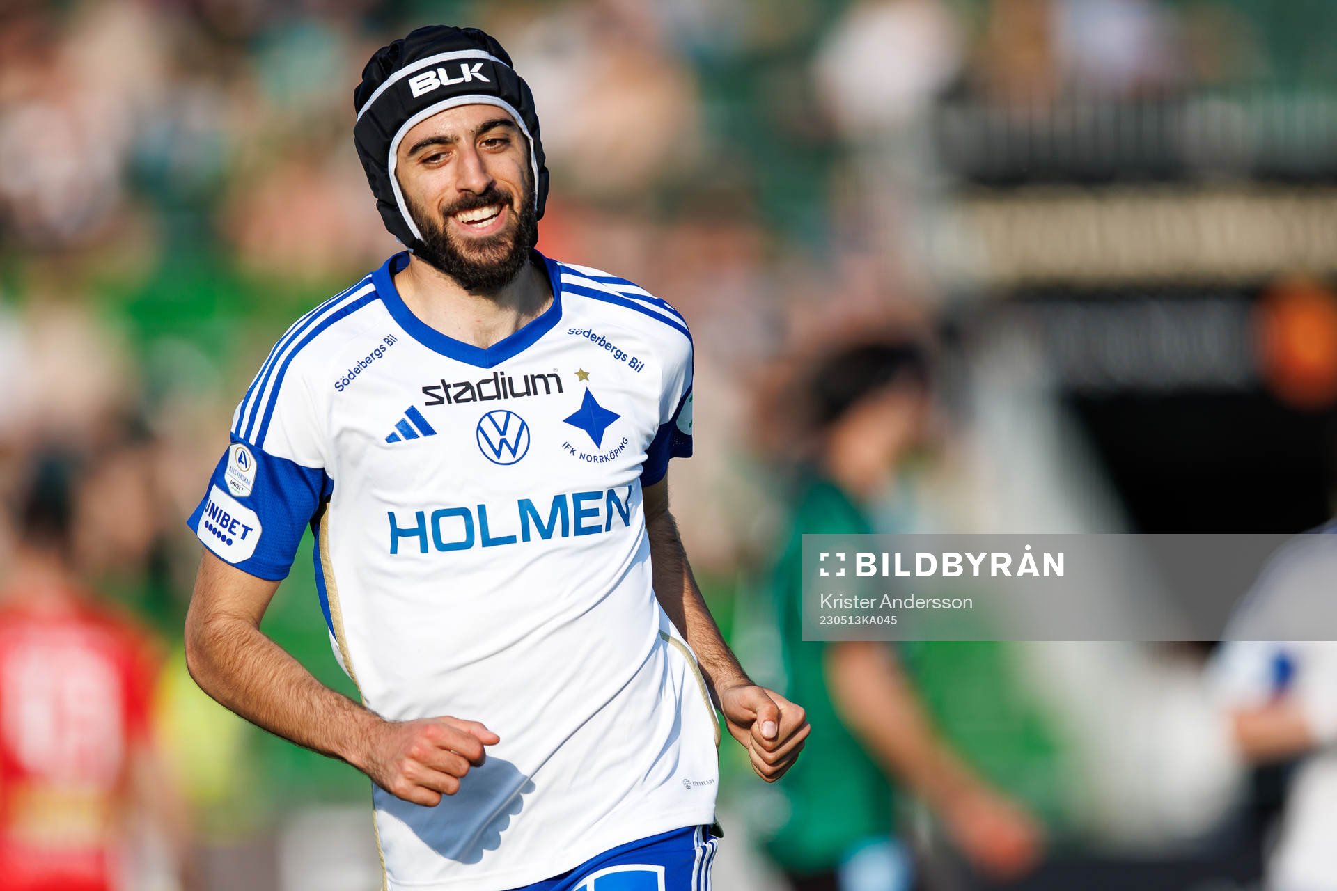 IFK Norrköpings Kristoffer Khazeni jublar