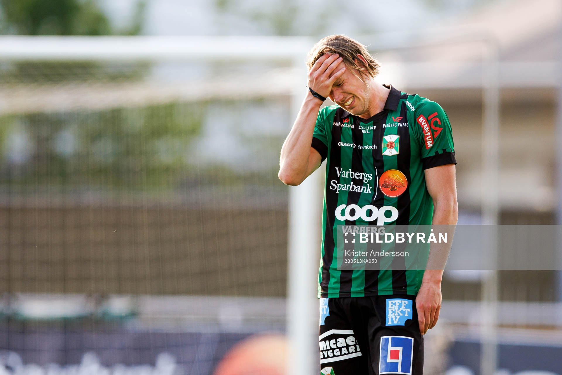 Varbergs Hampus Zackrisson deppar
