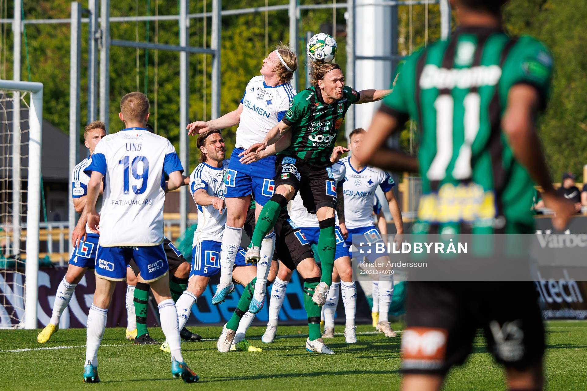 IFK Norrköpings Daniel Fritz Eid och Varbergs Hampus