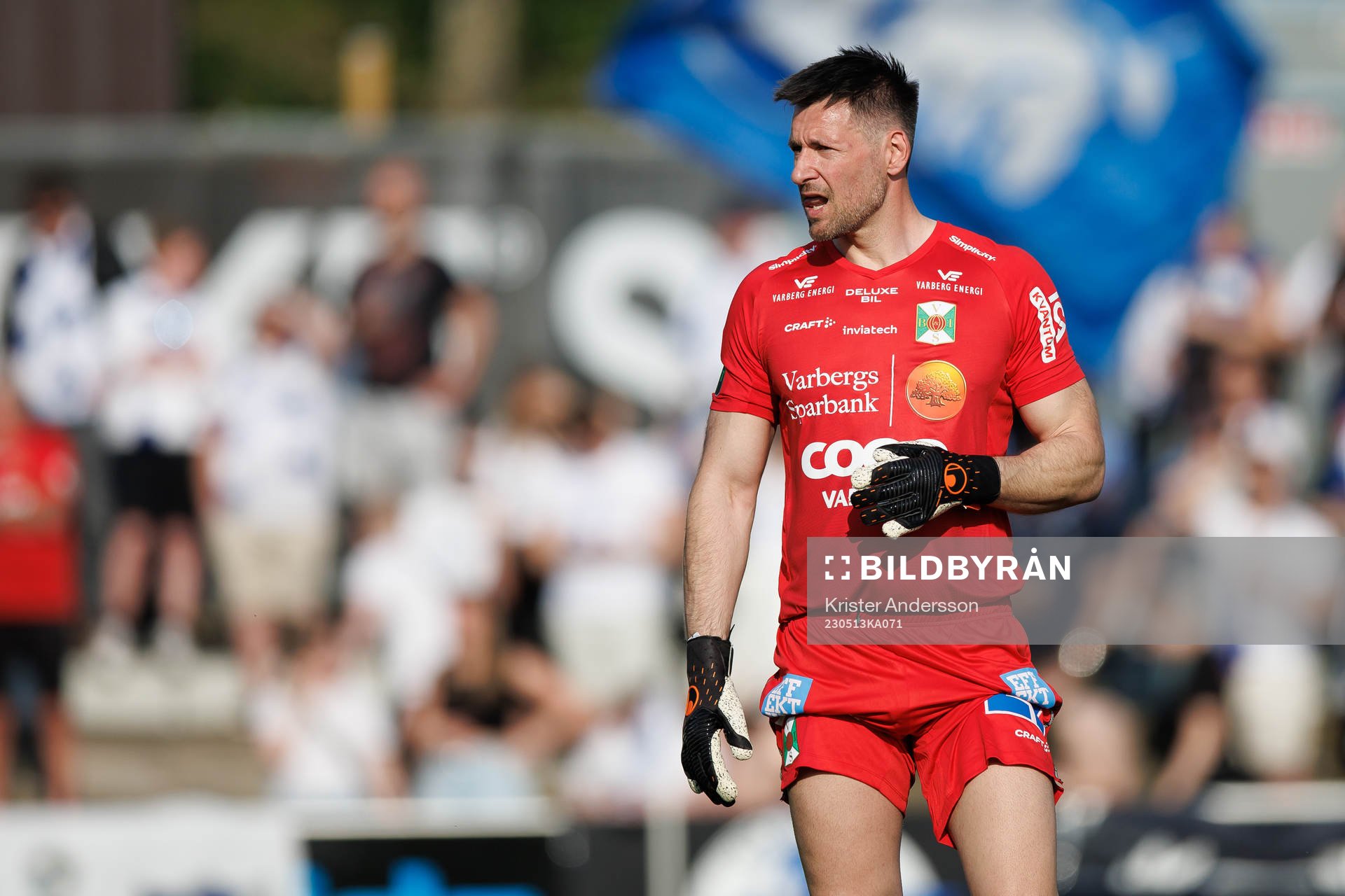 Varbergs målvakt Stojan Lukic