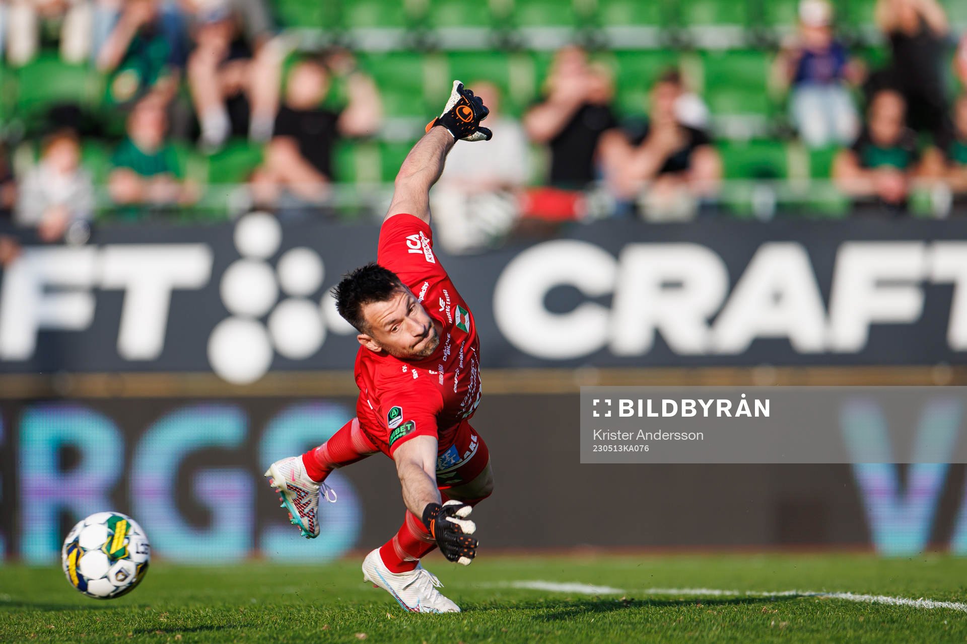 Varbergs målvakt Stojan Lukic