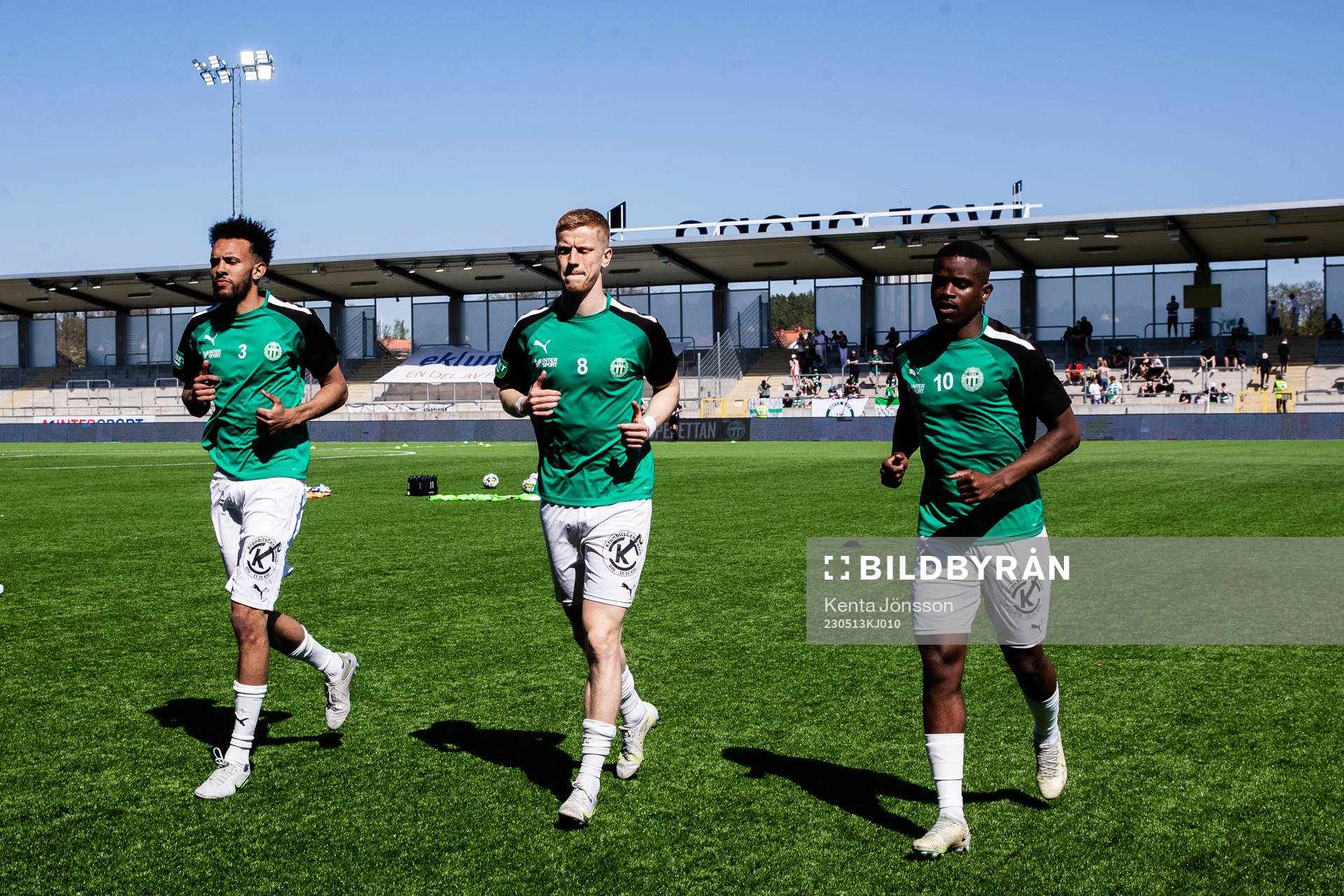 Västerås SKs Alex Douglas, Daniel Ask och Jaheem Burke