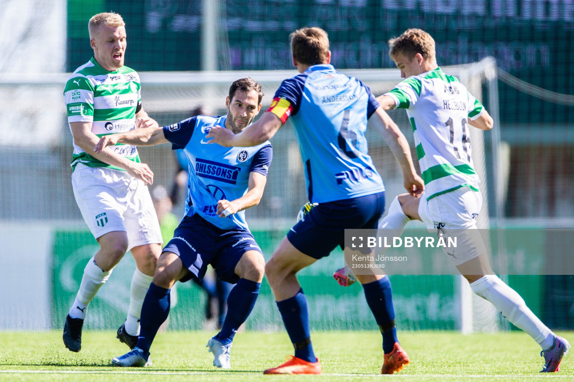 Västerås SKs Simon Johansson och Landskronas Alexander