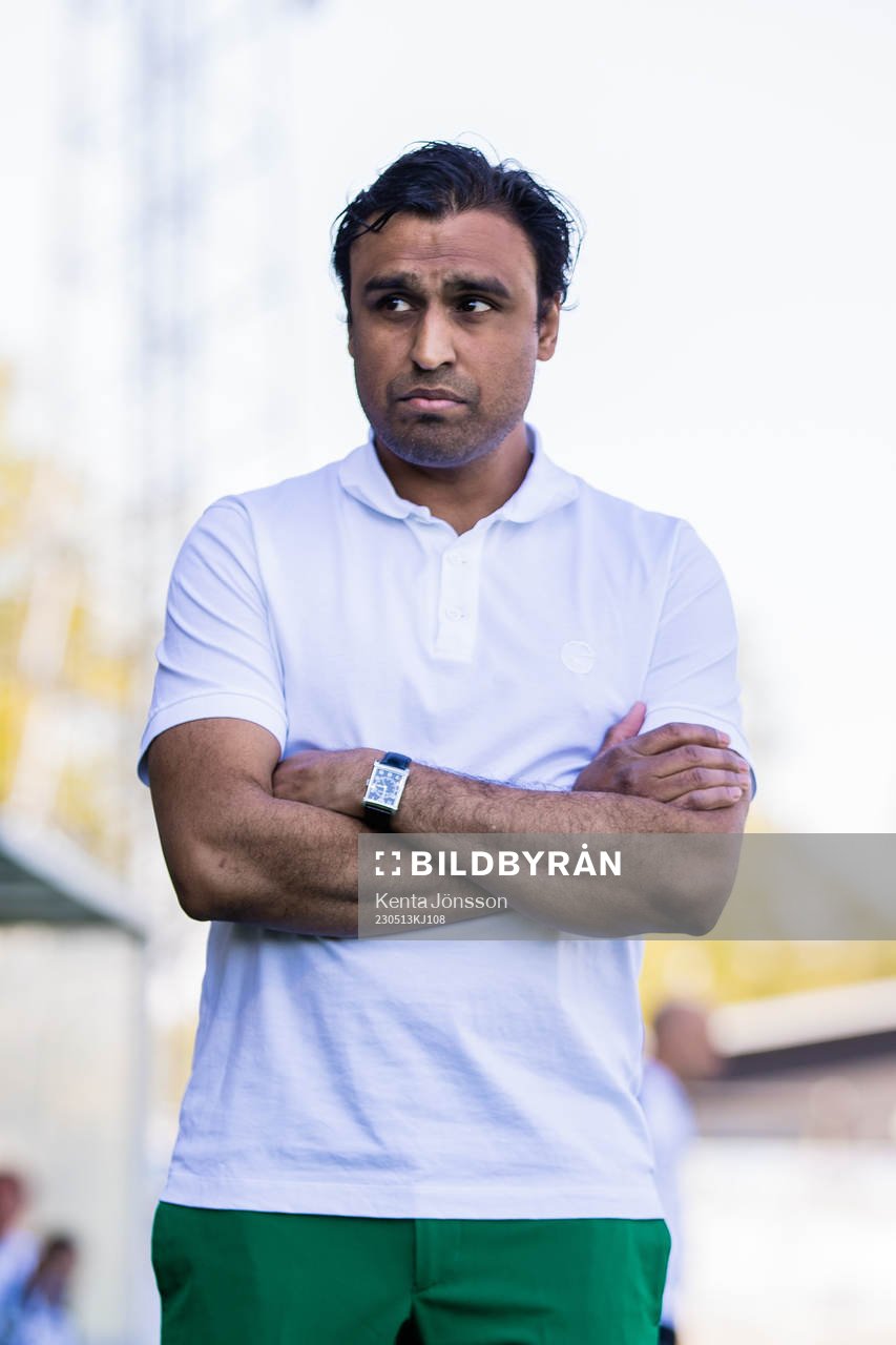 Västerås SKs tränare Kalle Karlsson