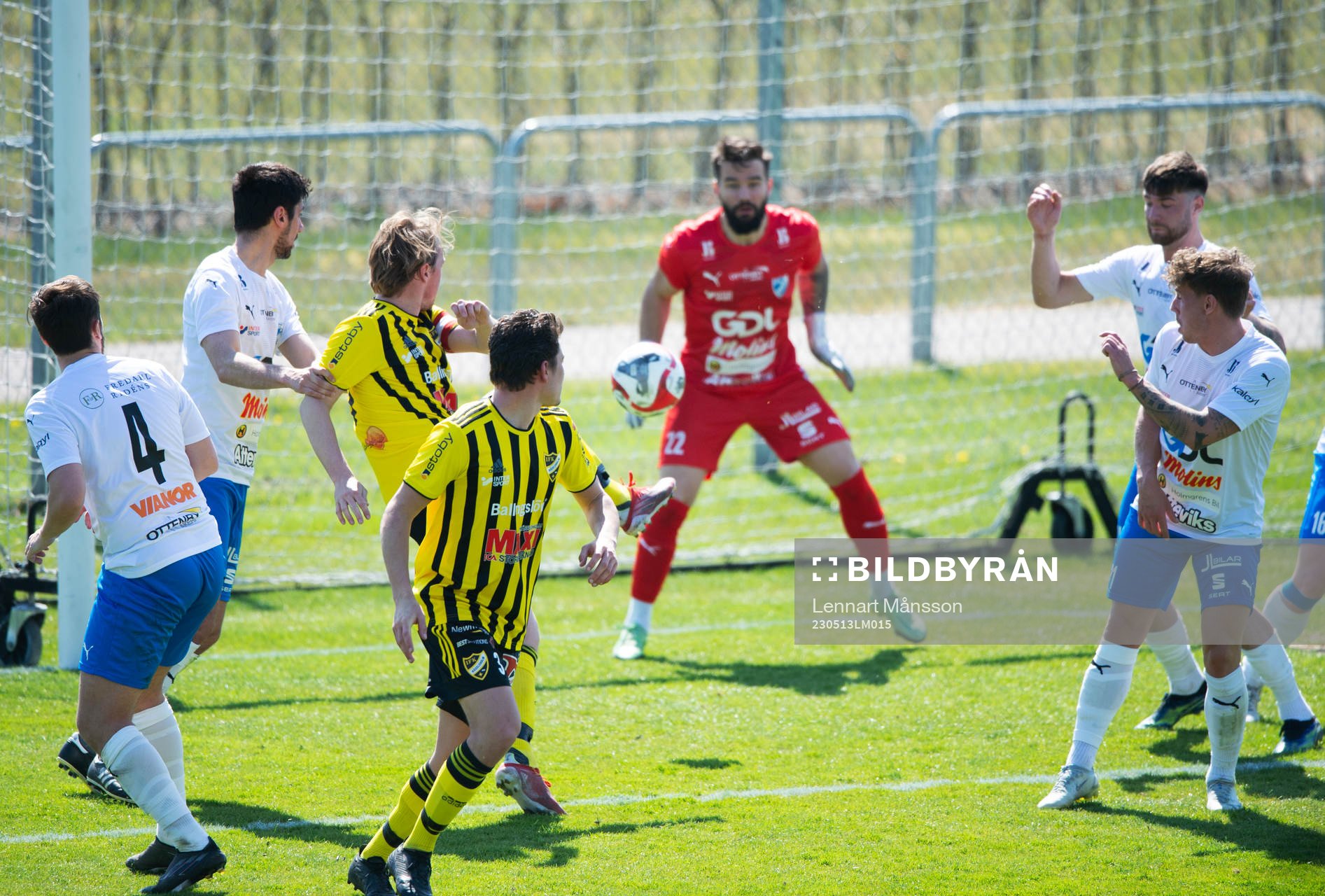 IFK Hässleholms Robin Strömberg nära göra 2-0 i matchen