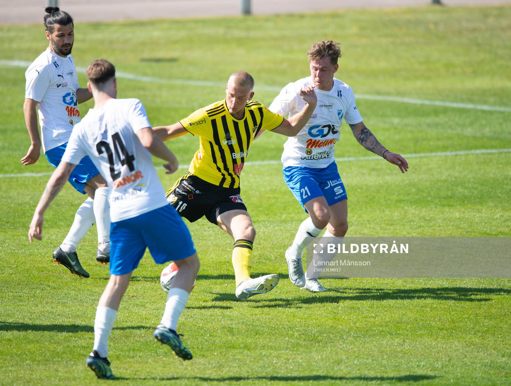 i matchen i division 2 mellan IFK Hässleholm och IFK Berga