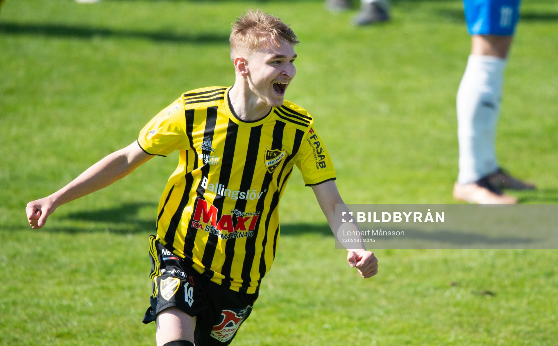 IFK Hässleholms inhoppare Amir Ramanovski har gjort 2-0