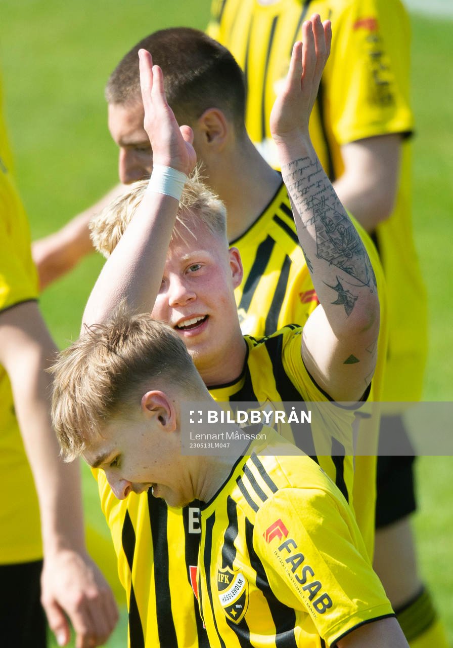 IFK Hässleholms inhoppare Amir Ramanovski har gjort 2-0