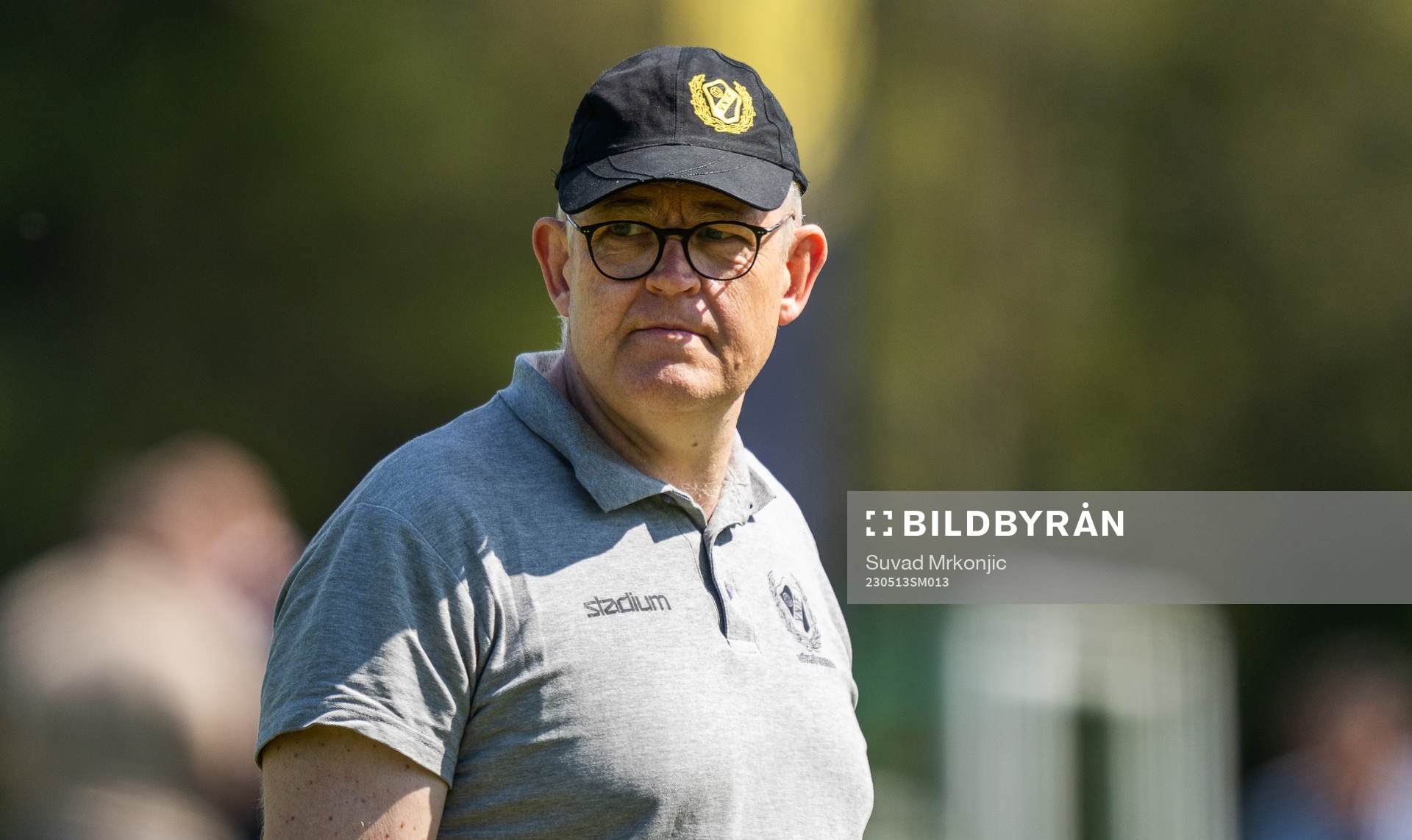 Växjö Norras tränare Leif Andersson