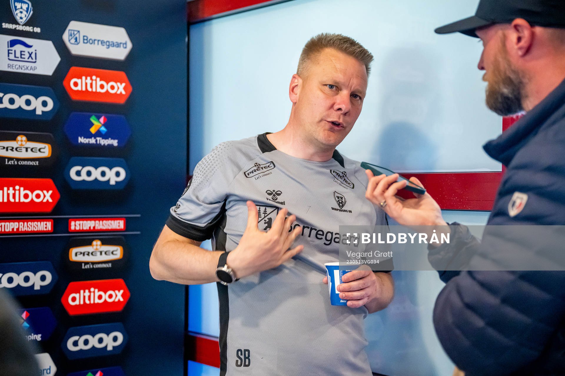 Stefan Billborn, head coach of Sarpsborg 08