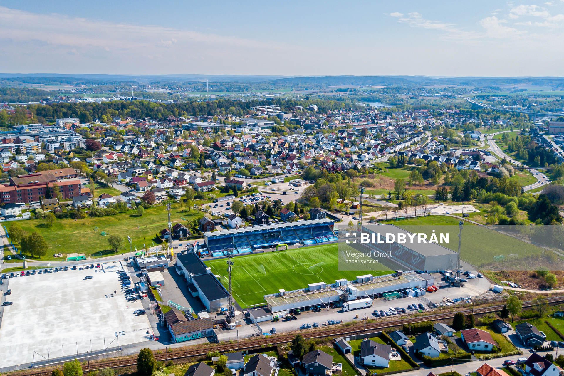 General view of Sarpsborg Stadion