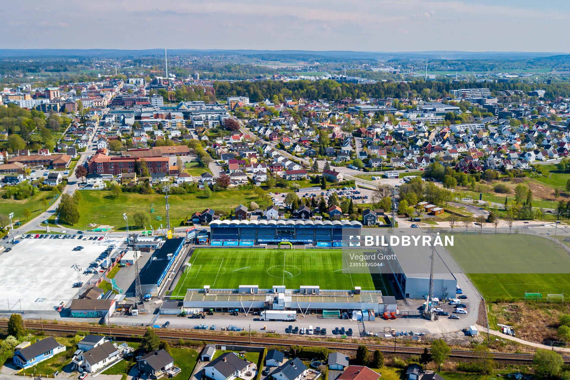 General view of Sarpsborg Stadion