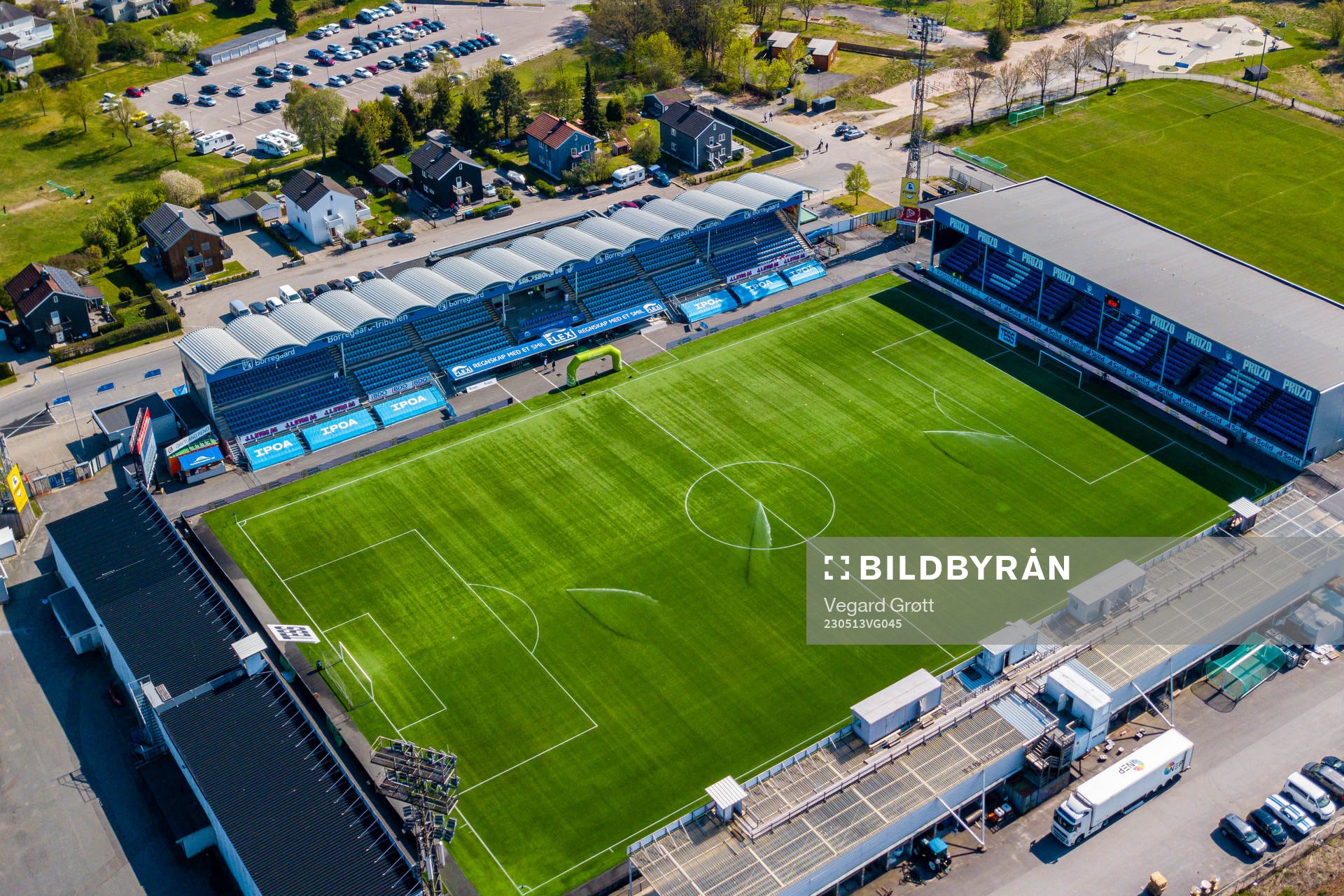 General view of Sarpsborg Stadion