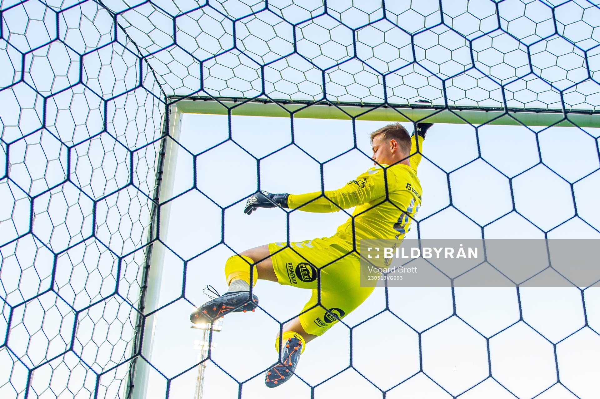 Goalkeeper Leander Øy of Sarpsborg 08
