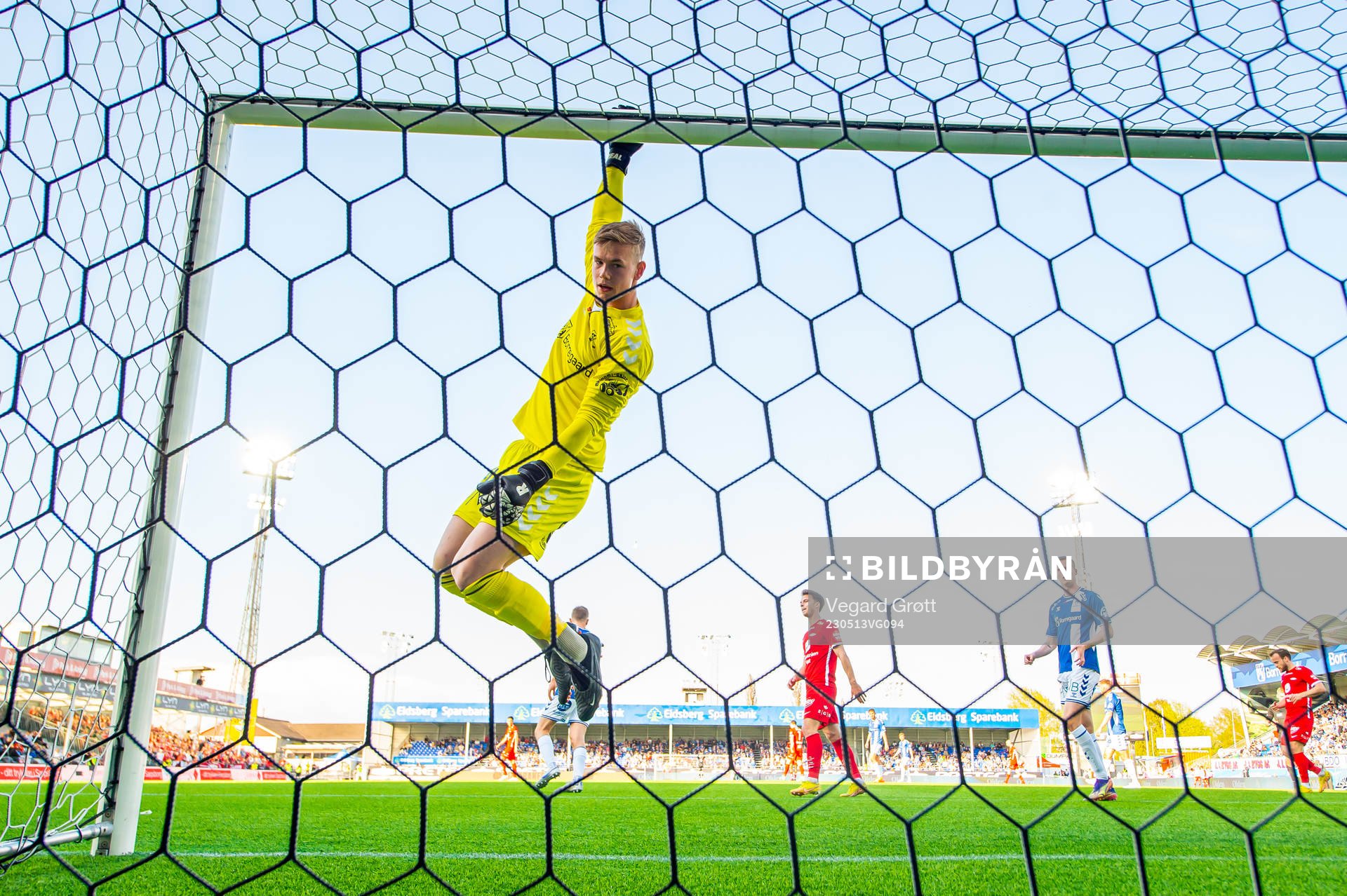 Goalkeeper Leander Øy of Sarpsborg 08