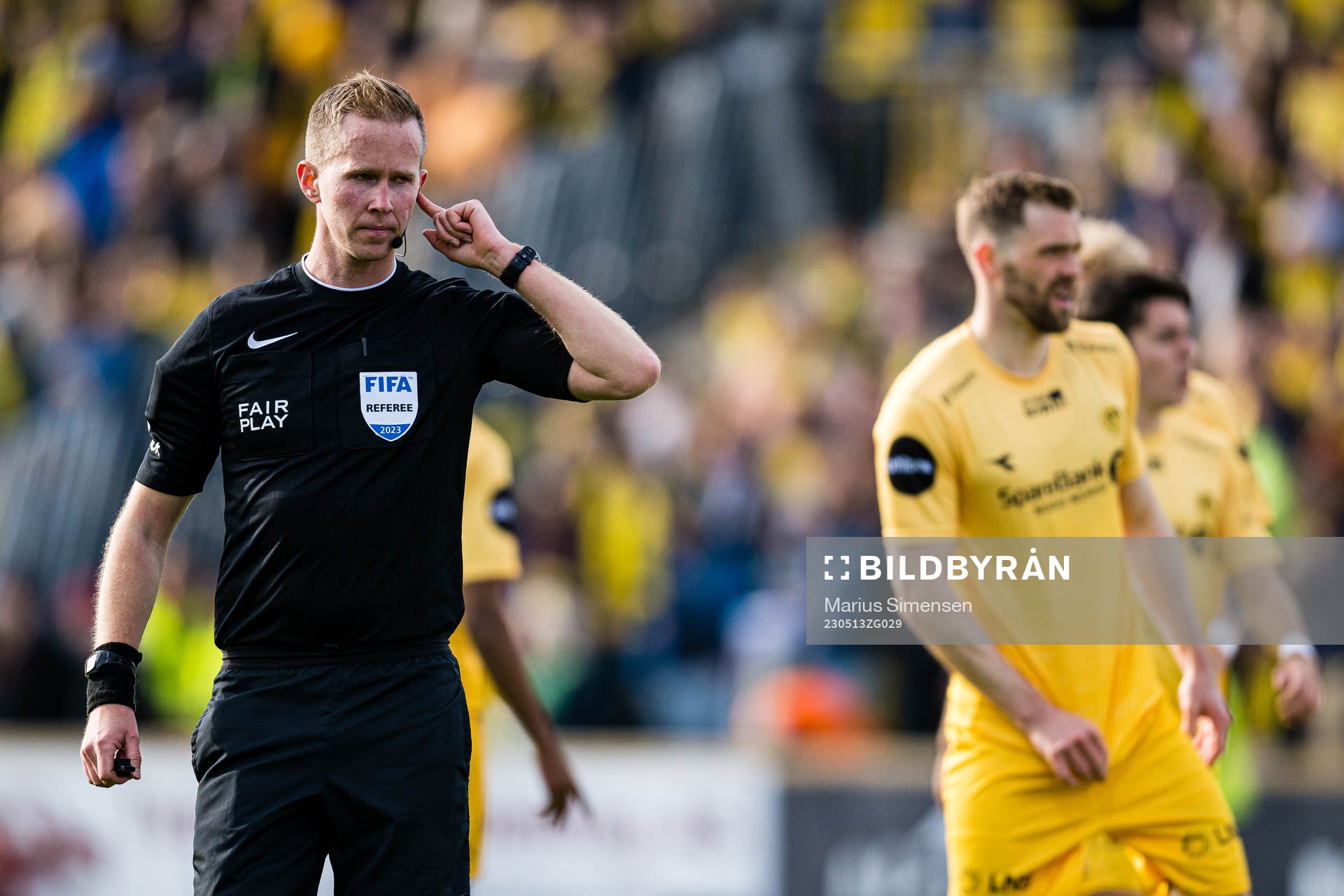 Kristoffer Hagenes, referee