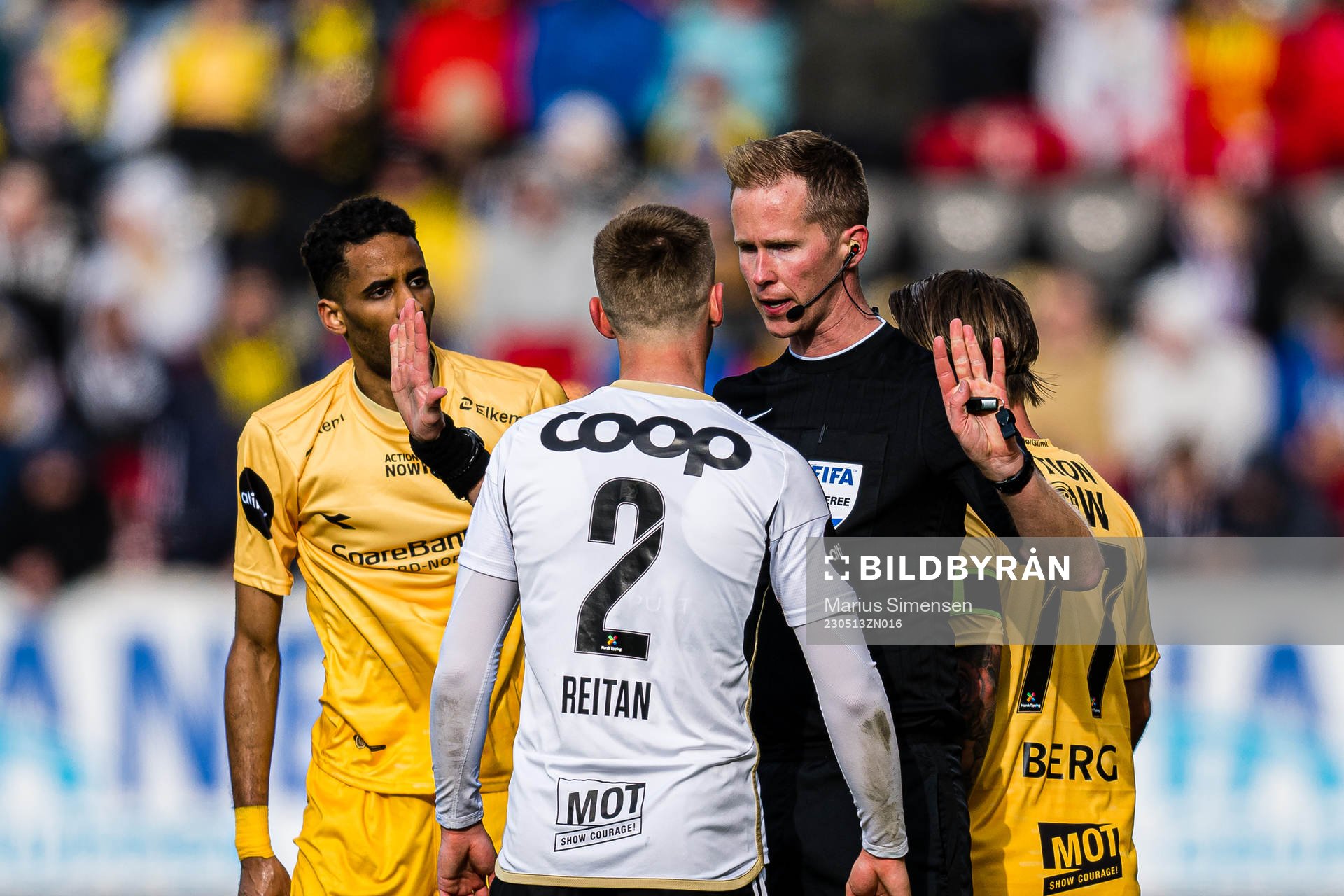 Amahl Pellegrino of Bodø/Glimt, Erlend Dahl Reitan of