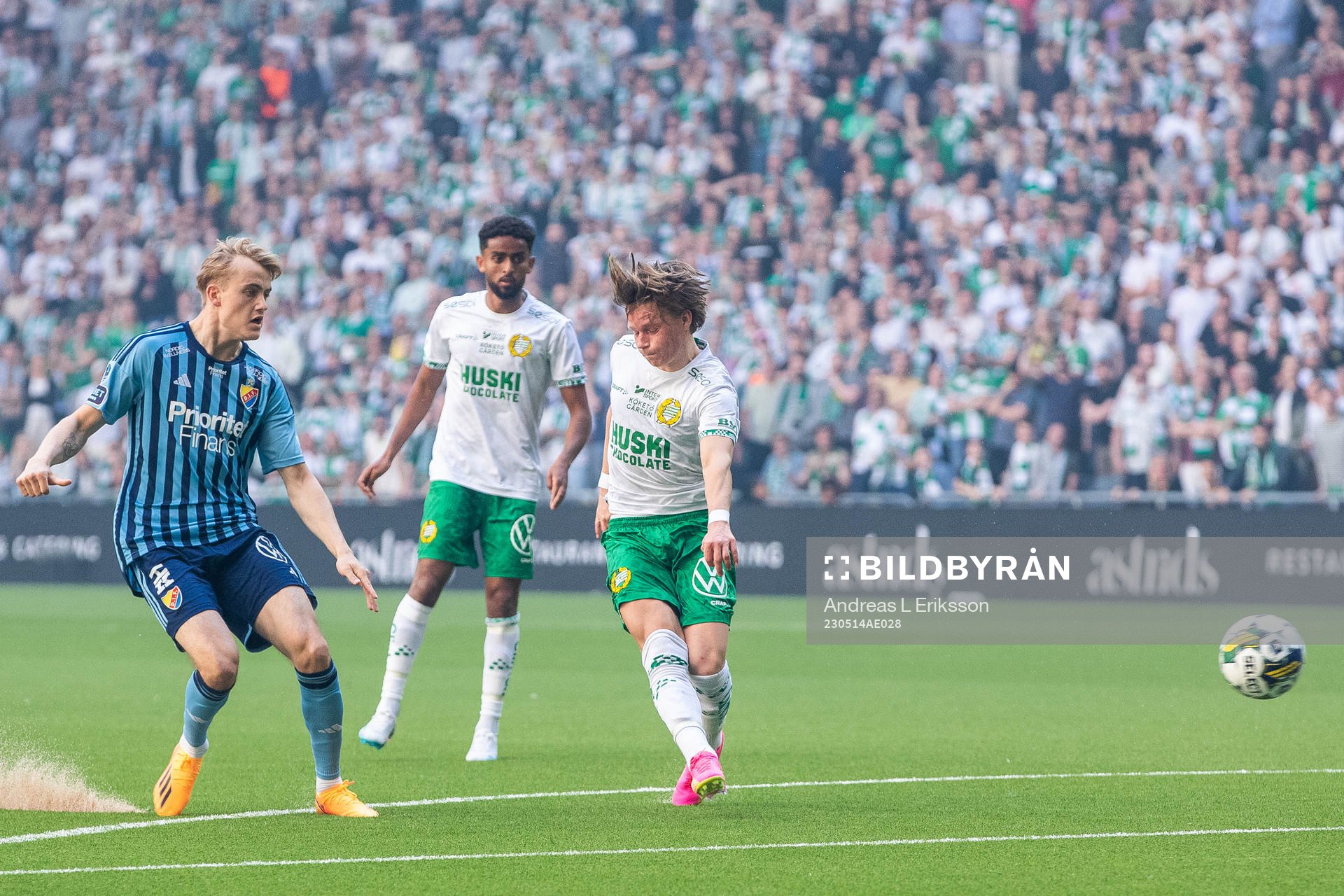 Hammarbys August Mikkelsen gör 3-1