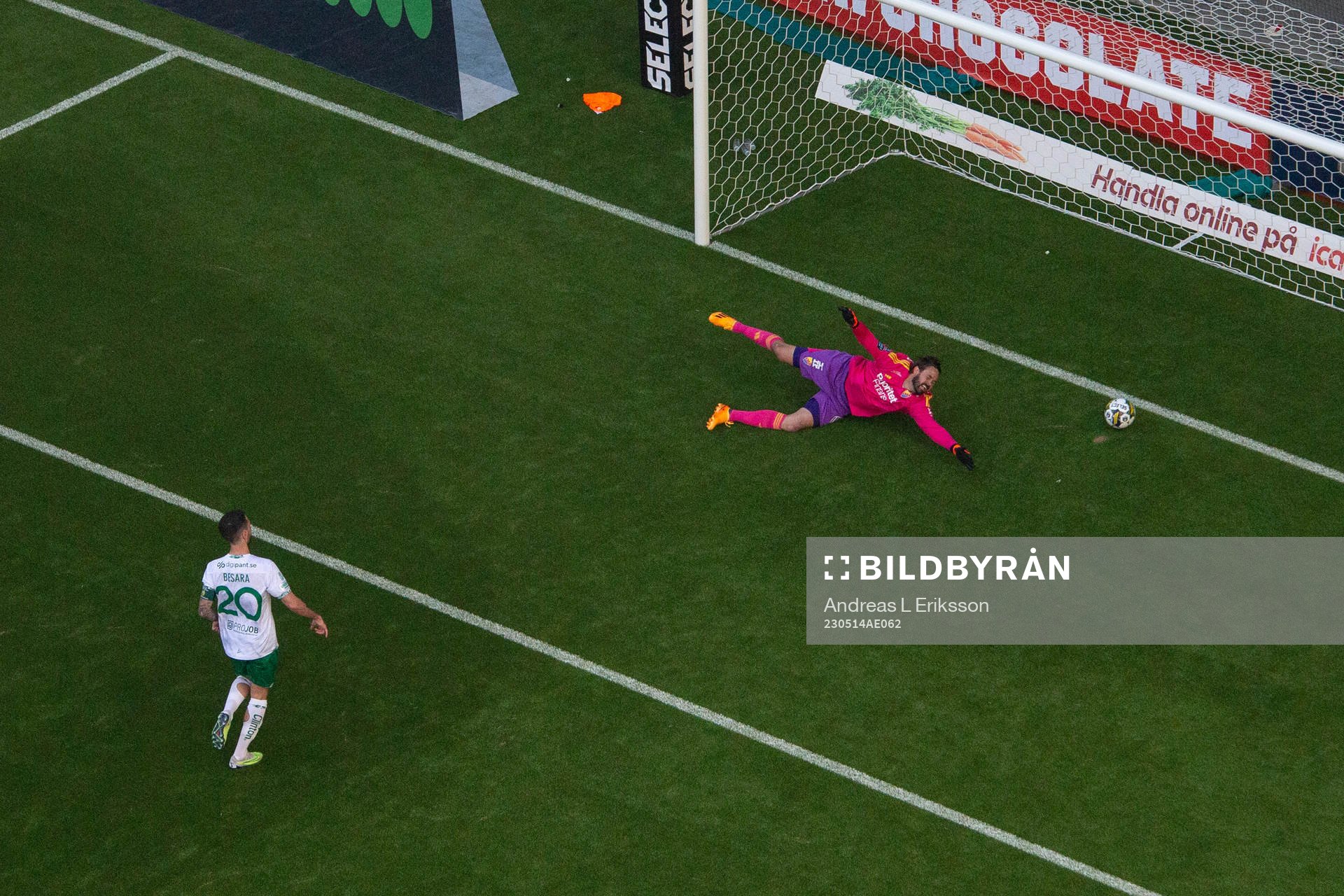 Hammarbys Nahir Besara gör 4-2 på straff bakom