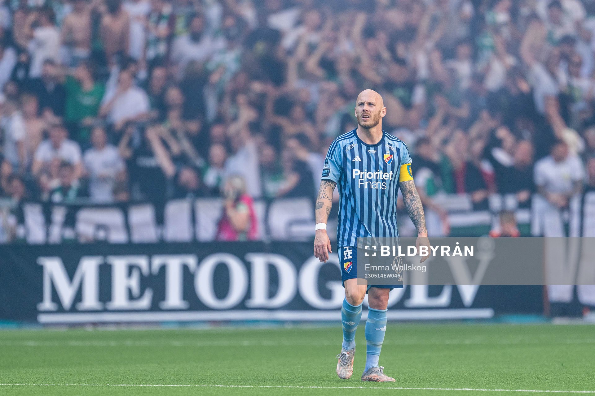 Djurgårdens Magnus Eriksson deppar