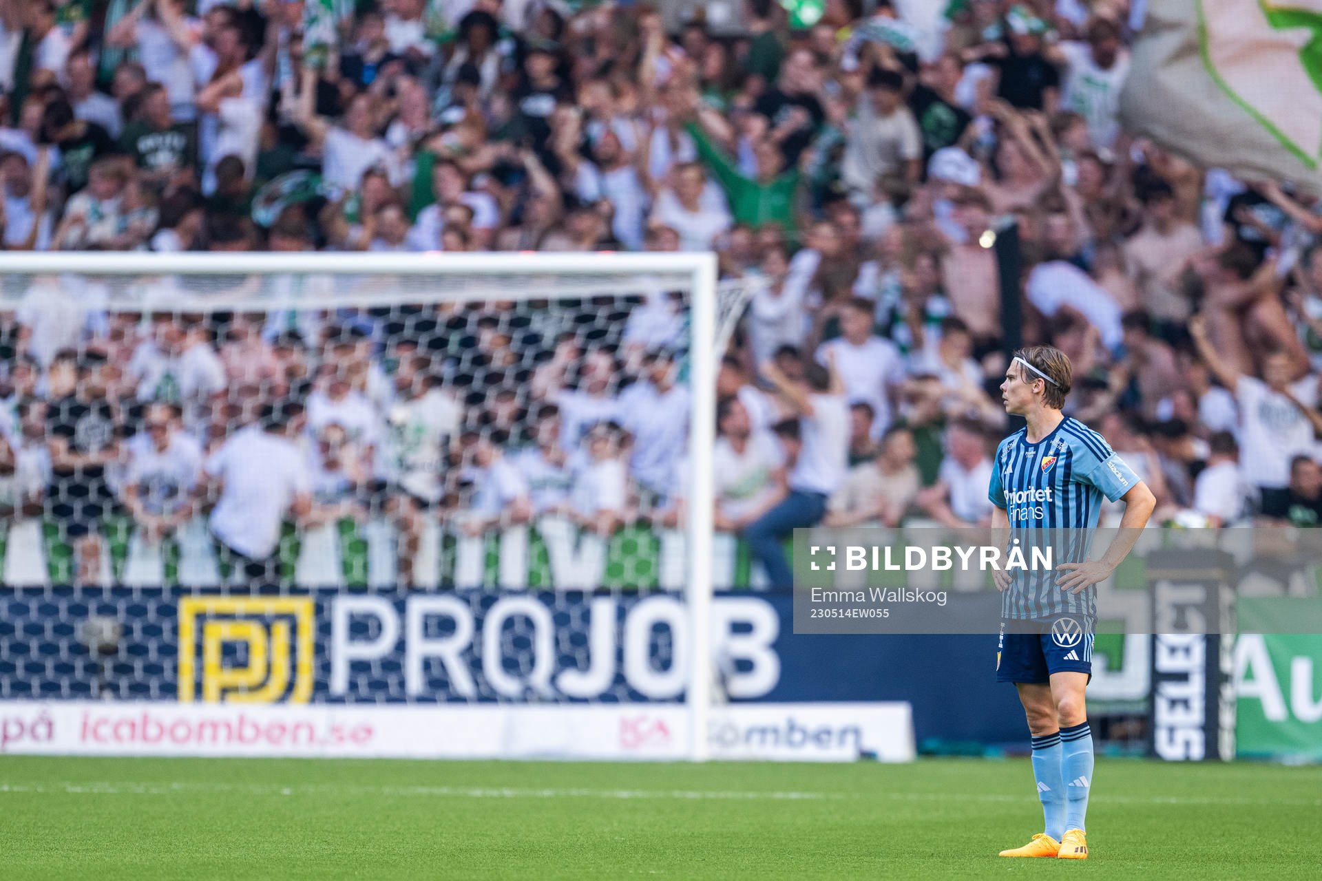 Djurgårdens Elias Andersson deppar