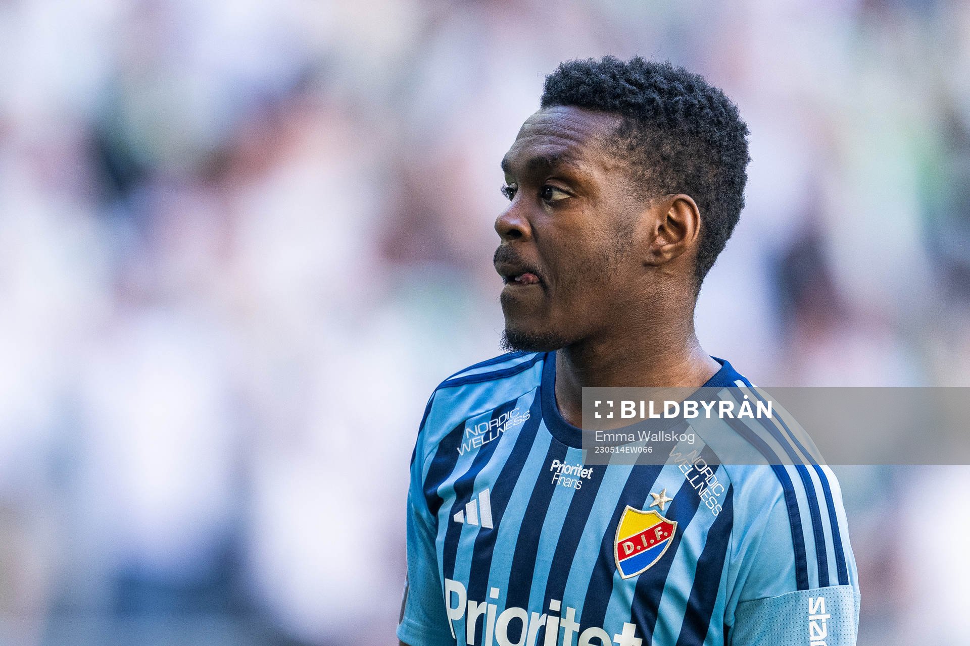 Djurgårdens Joel Asoro deppar